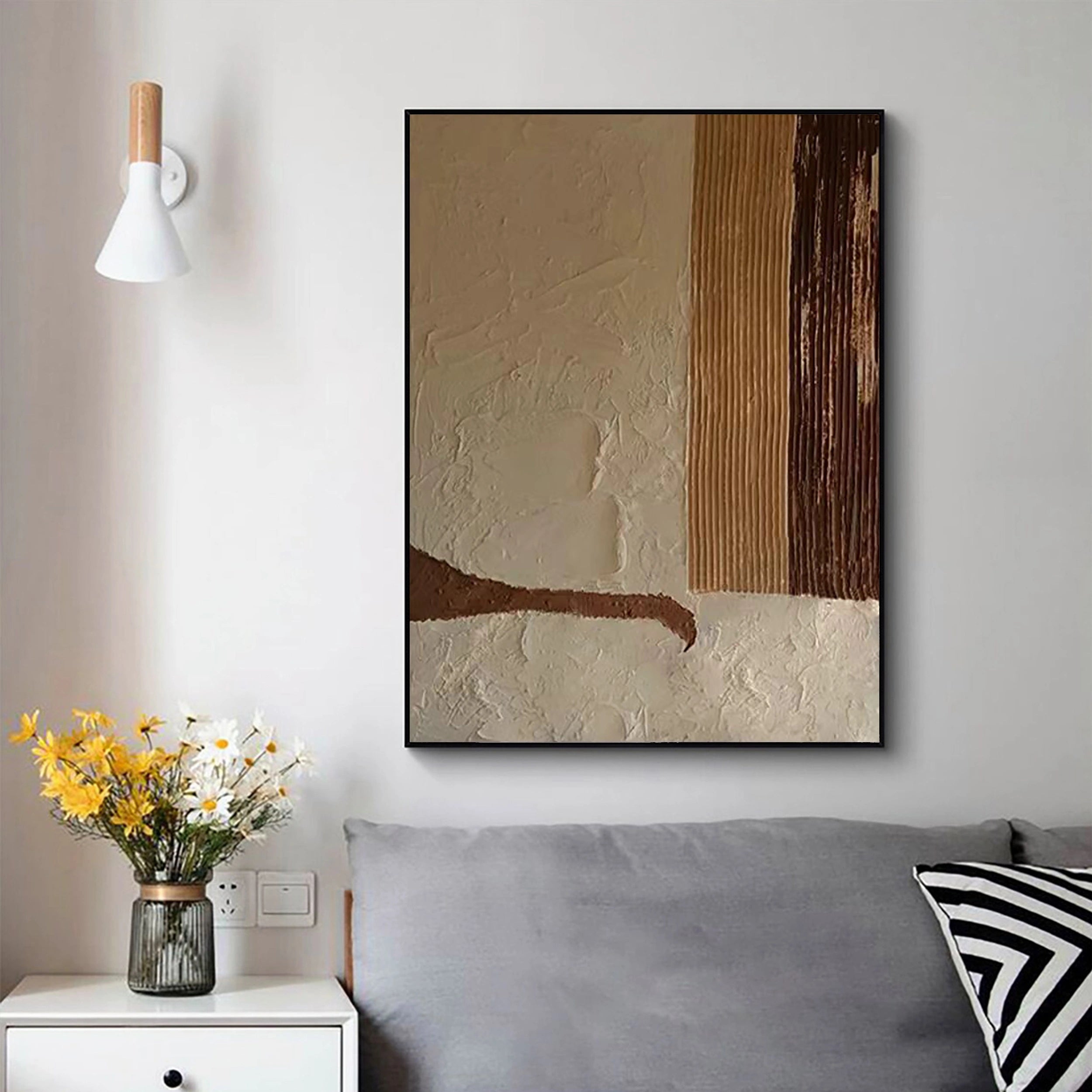 Wabi Sabi Abstract Wall Art #WA089