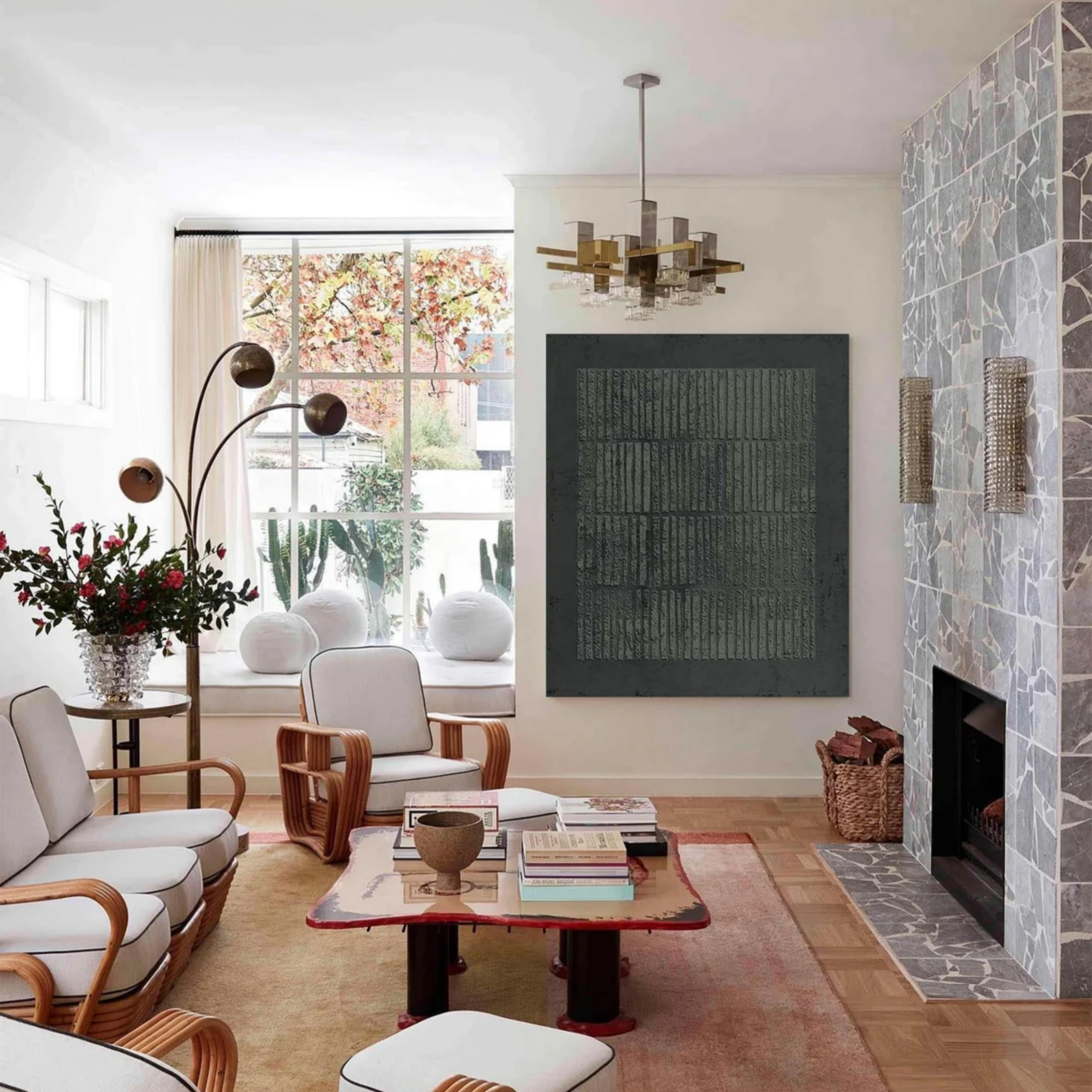 Wabi Sabi Abstract Wall Art #WA109