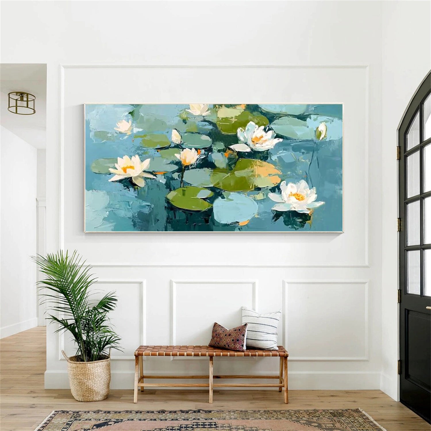 Tree And Flower Abstract Wall Art #TF167