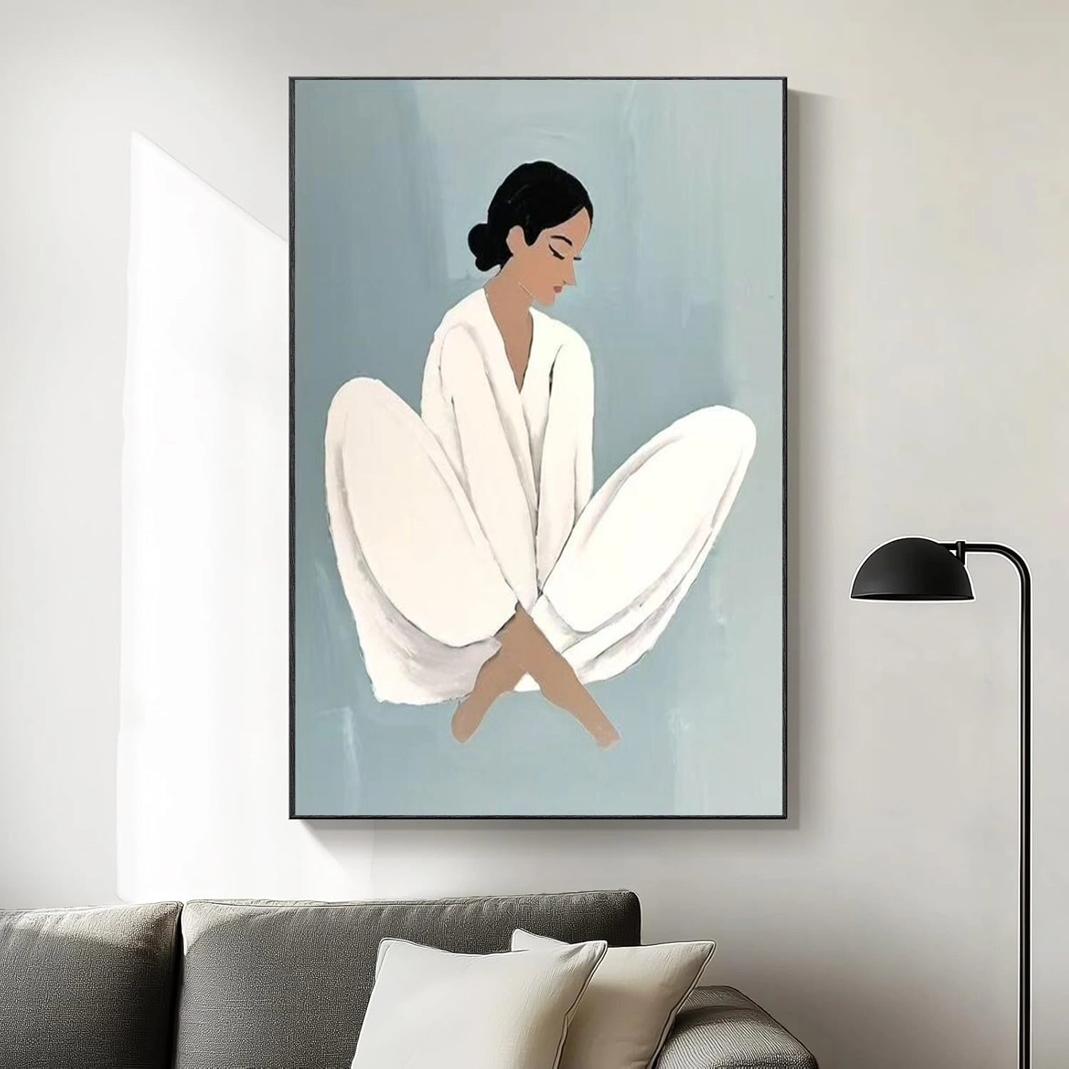 Abstract Portrait Wall Art #WP026