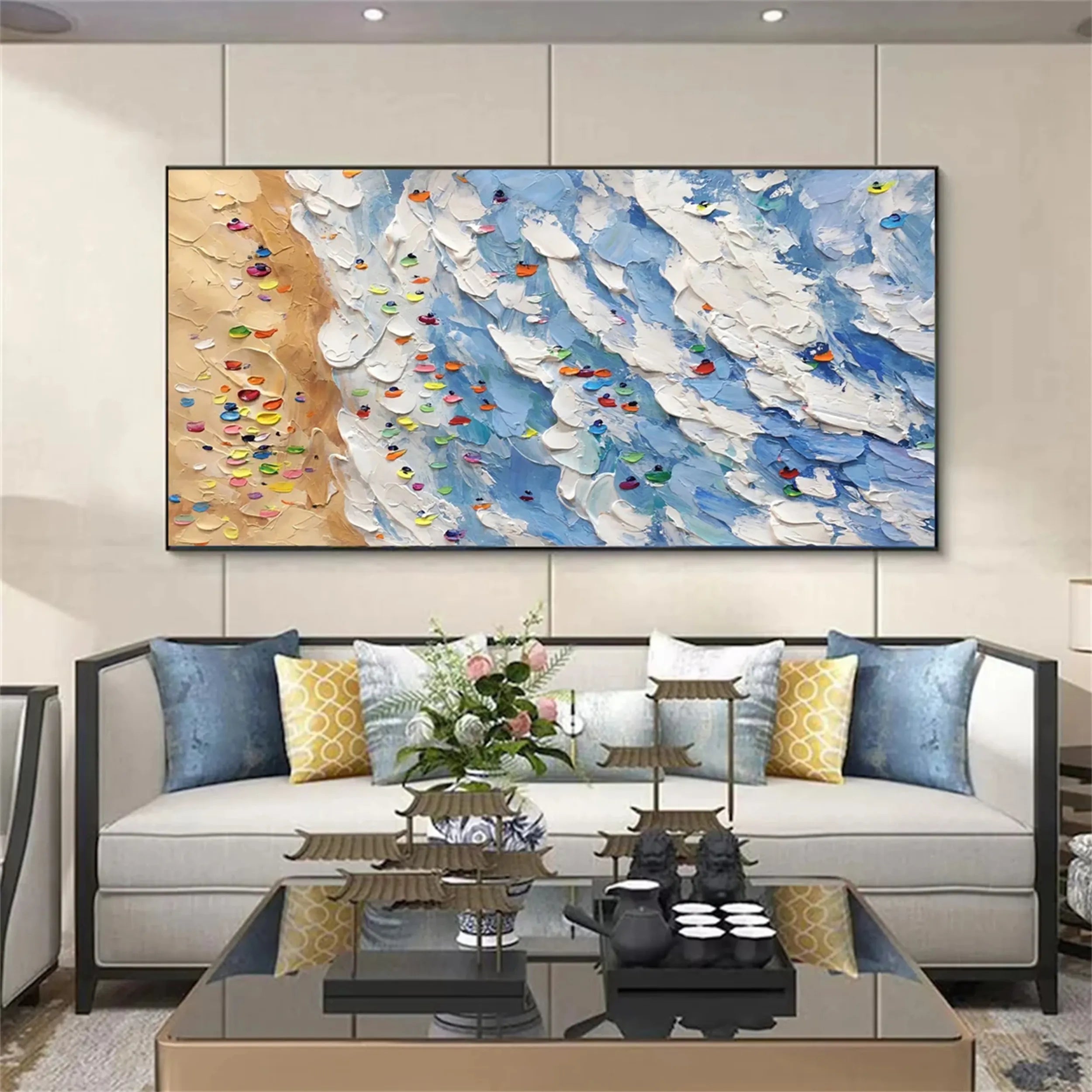 Sky And Ocean Painting #SO155