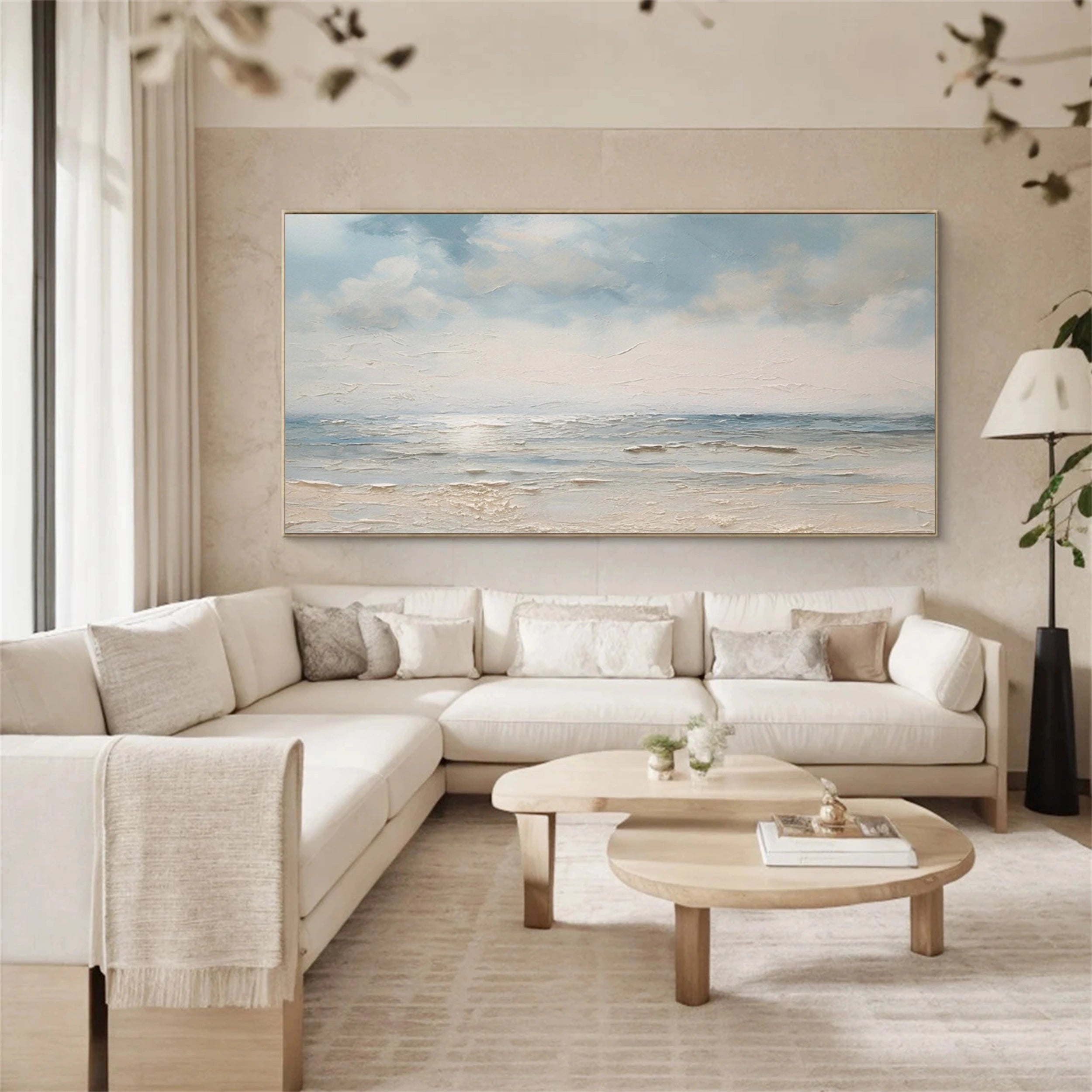 Sky And Ocean Painting #SO064