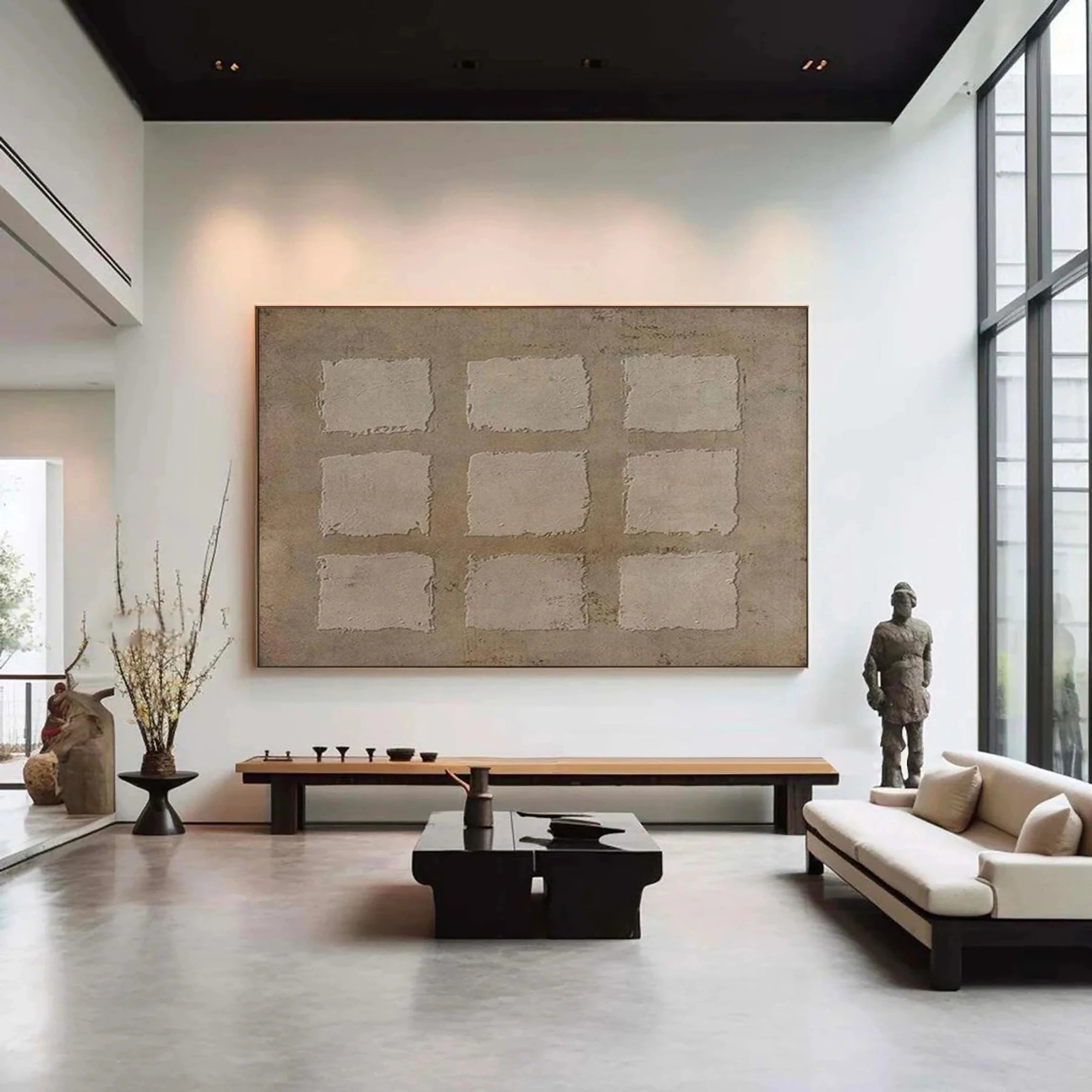 Wabi Sabi Abstract Wall Art #WA116