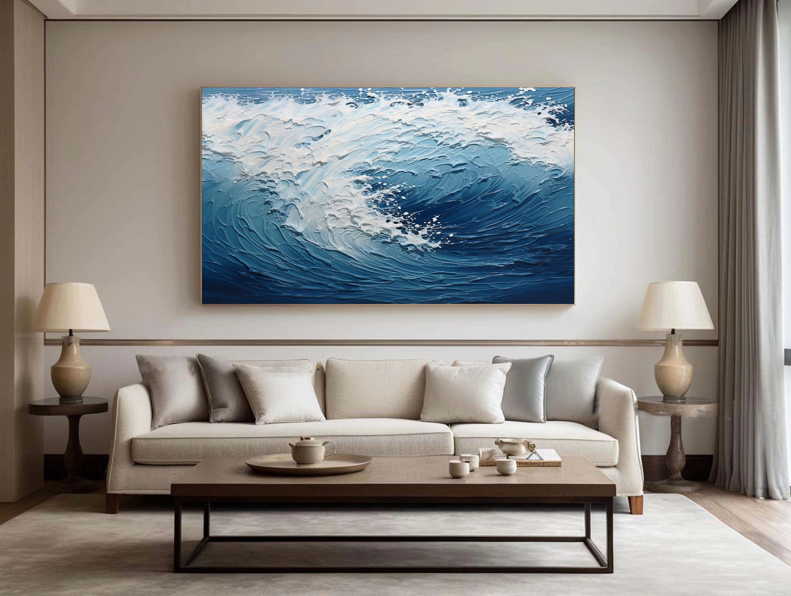 Sky And Ocean Painting #SO184