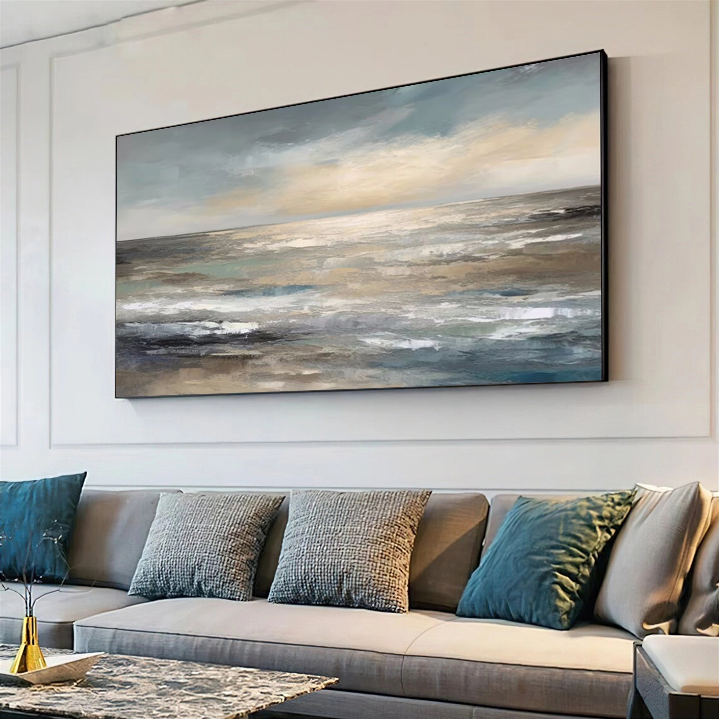 Sky And Ocean Painting #SO059