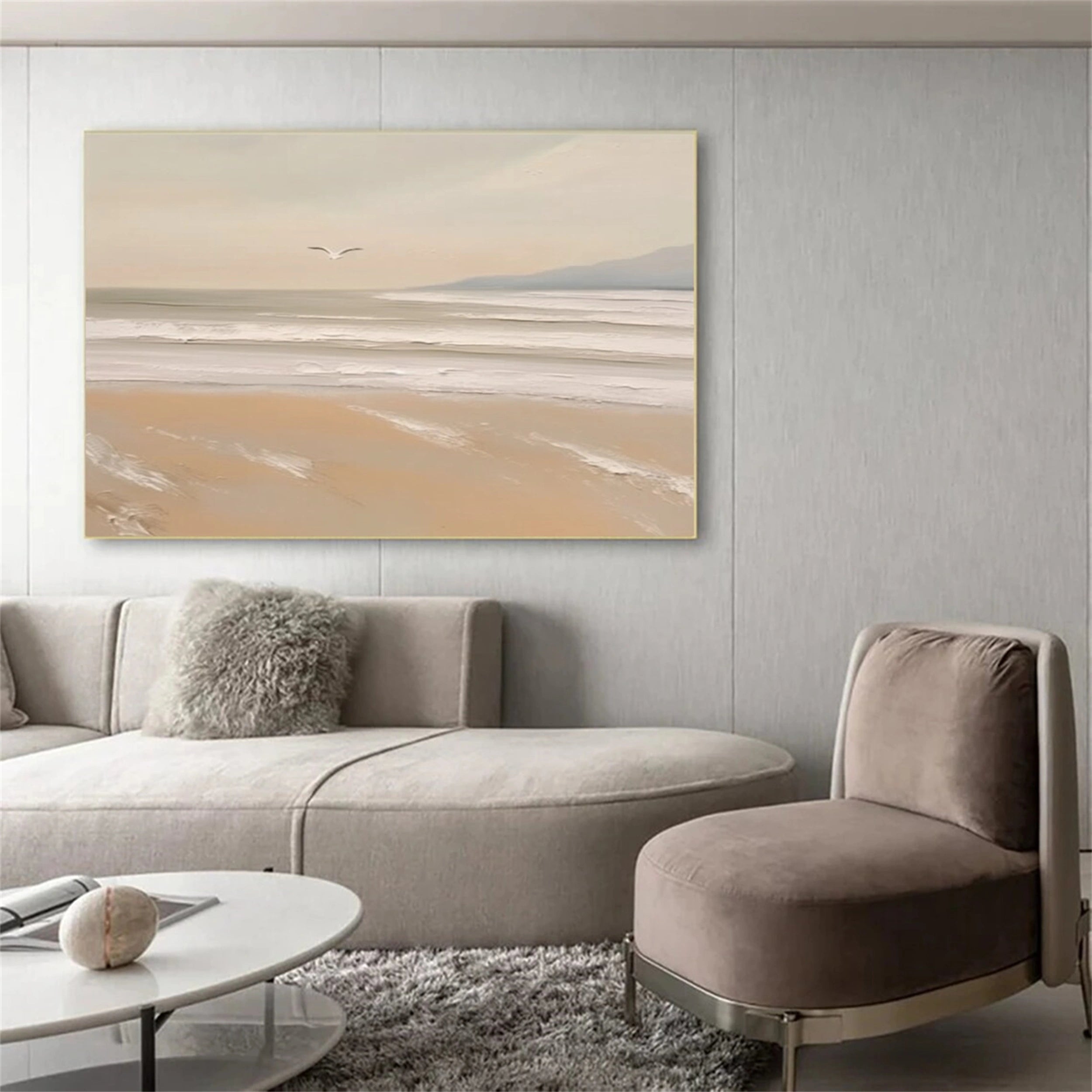 Sky And Ocean Painting #SO038