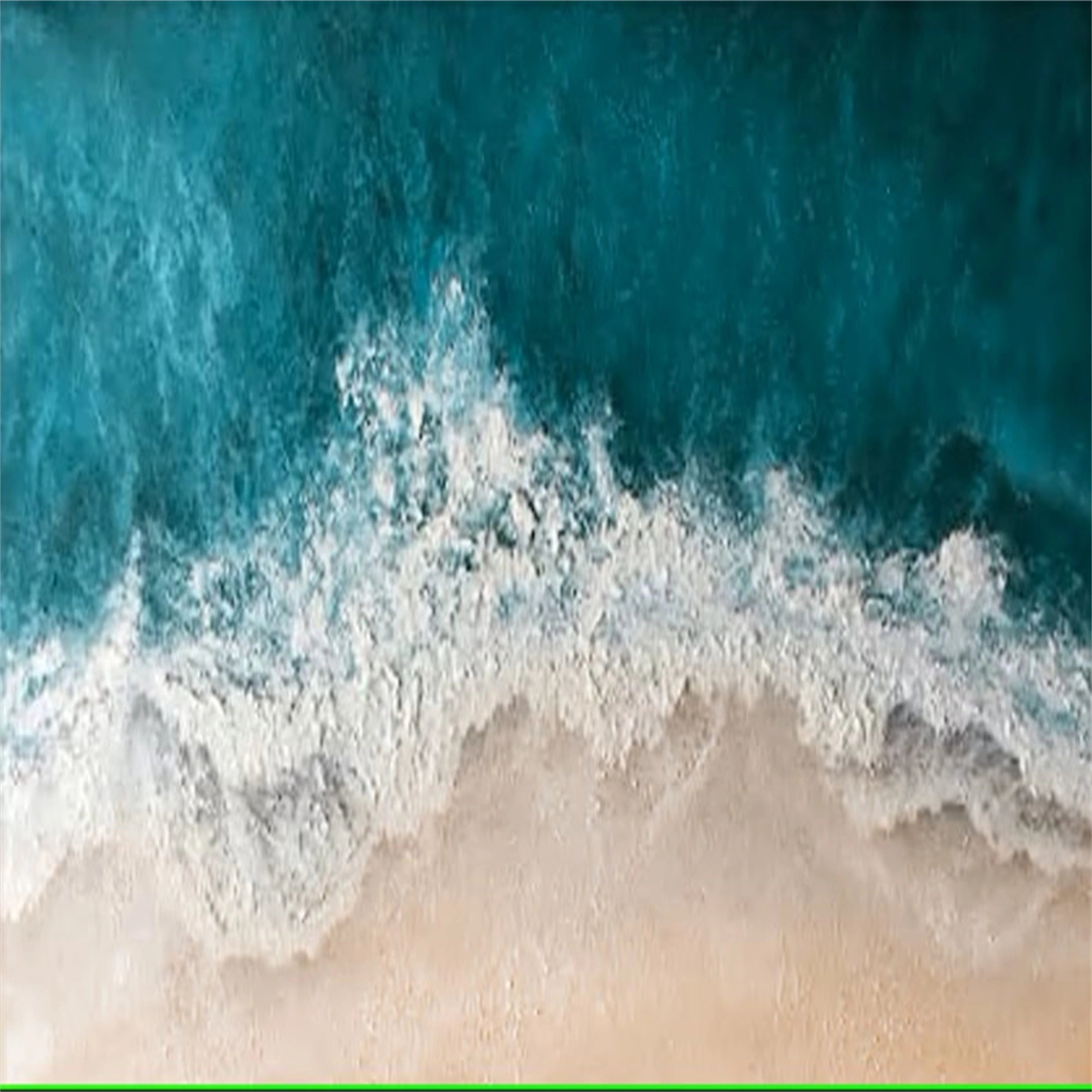 Blue Textured Minimalist Wall Art #BL008