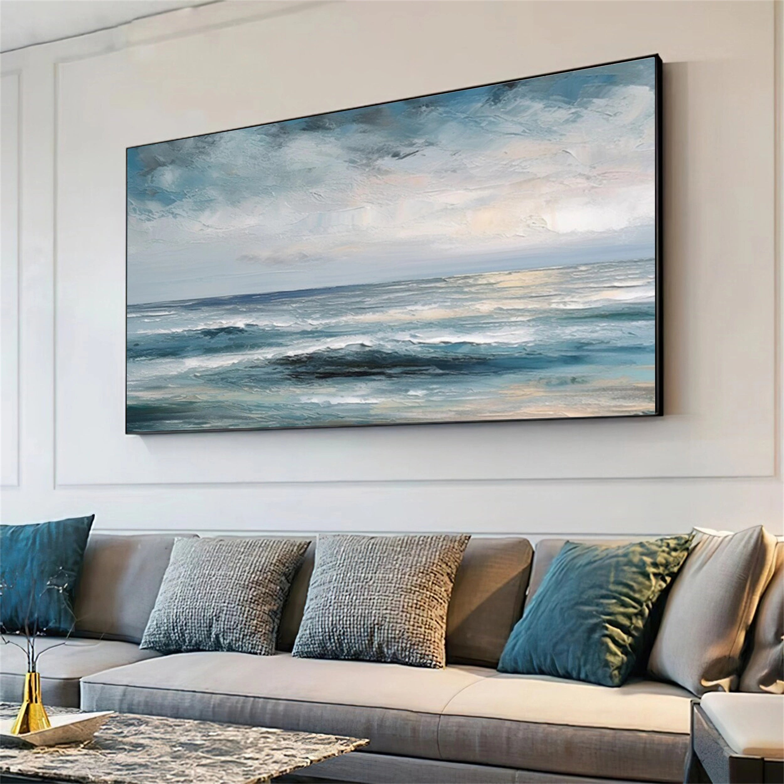 Sky And Ocean Painting #SO058