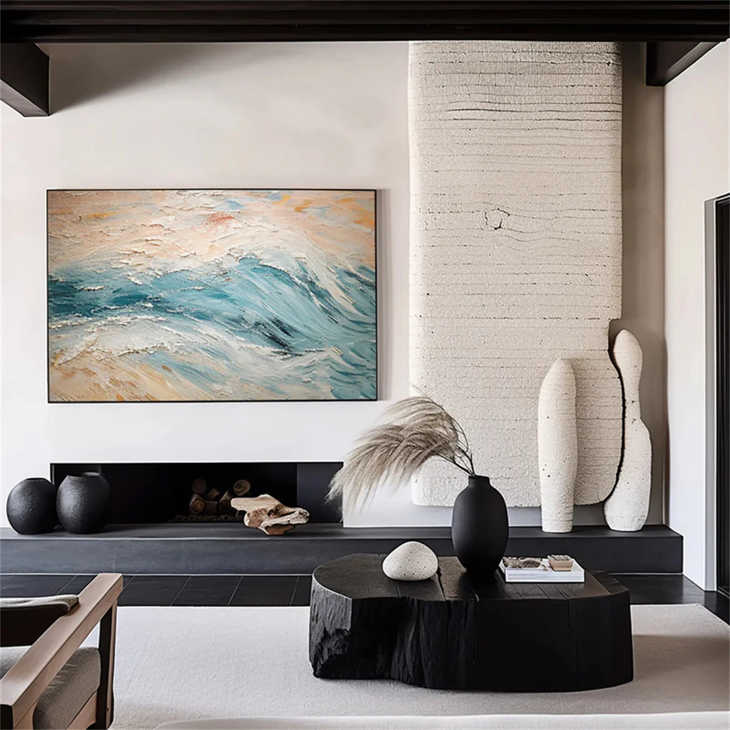 Sky And Ocean Painting #SO094
