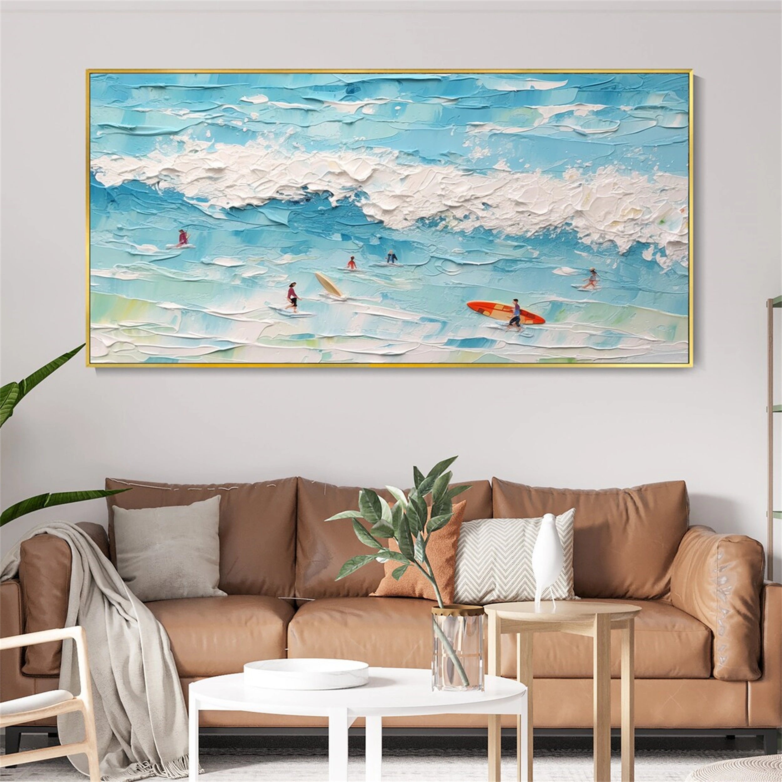 Sky And Ocean Painting #SO030