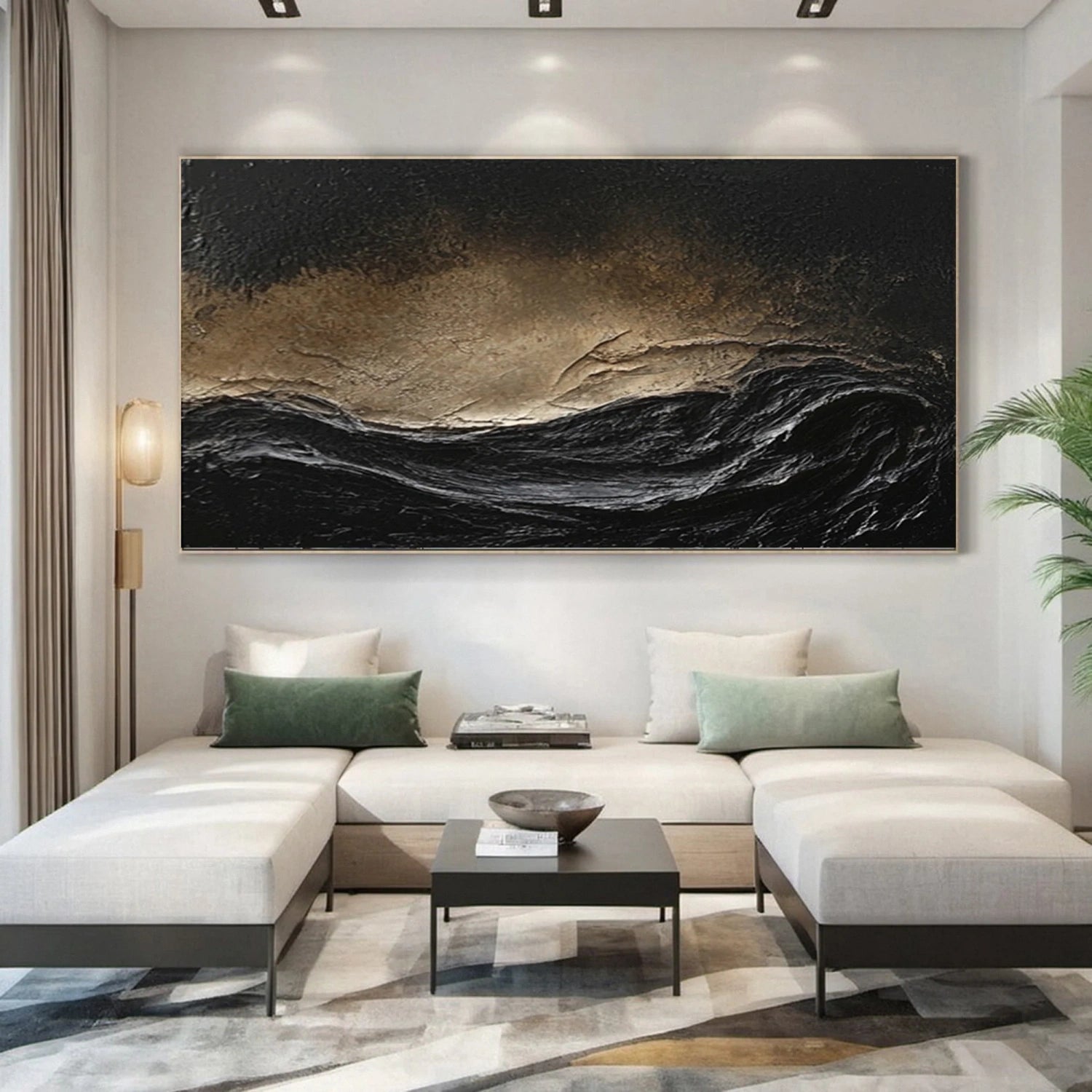 Sky And Ocean Painting #SO185
