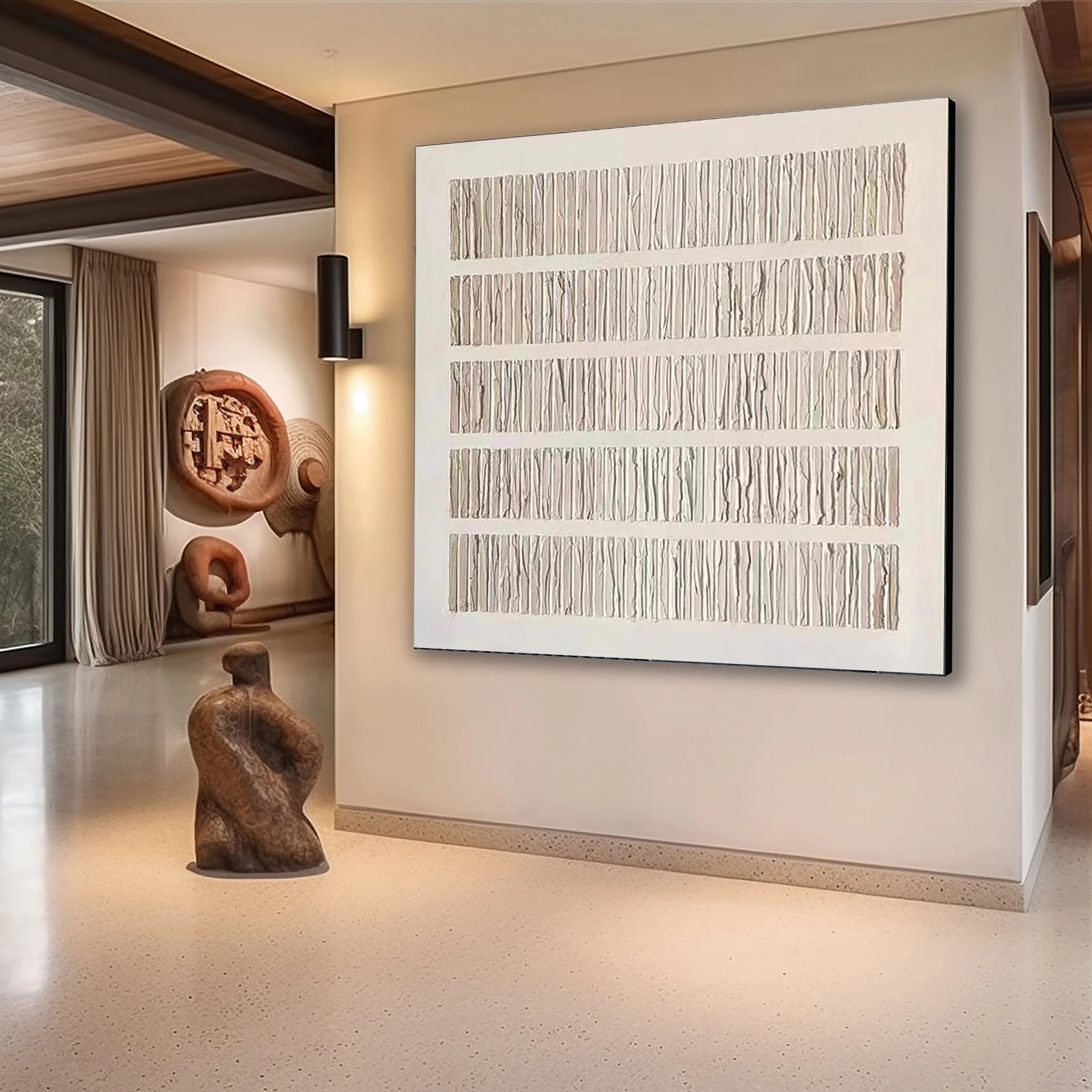 Wabi Sabi Abstract Wall Art #WA097