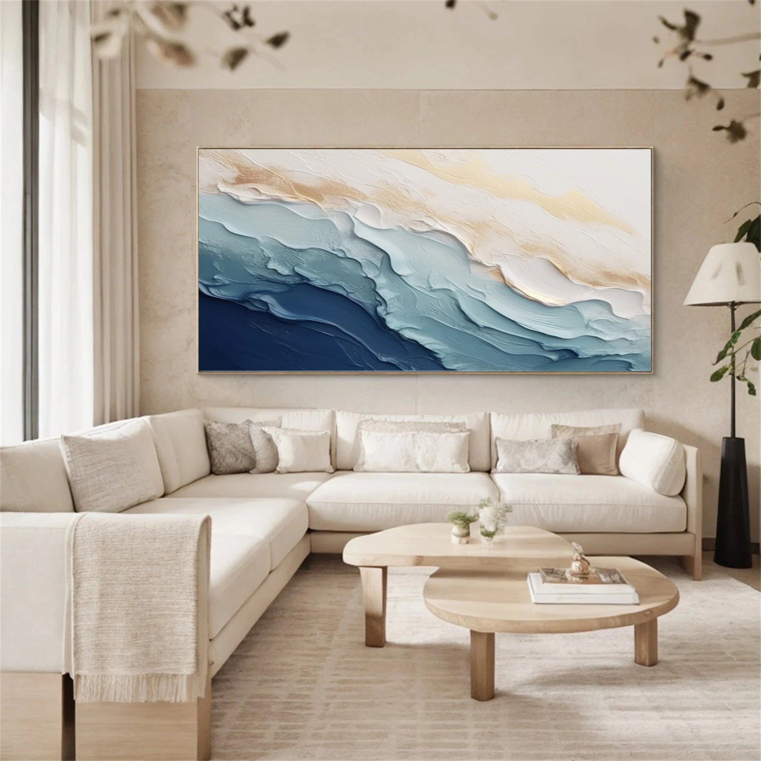 Sky And Ocean Painting #SO061