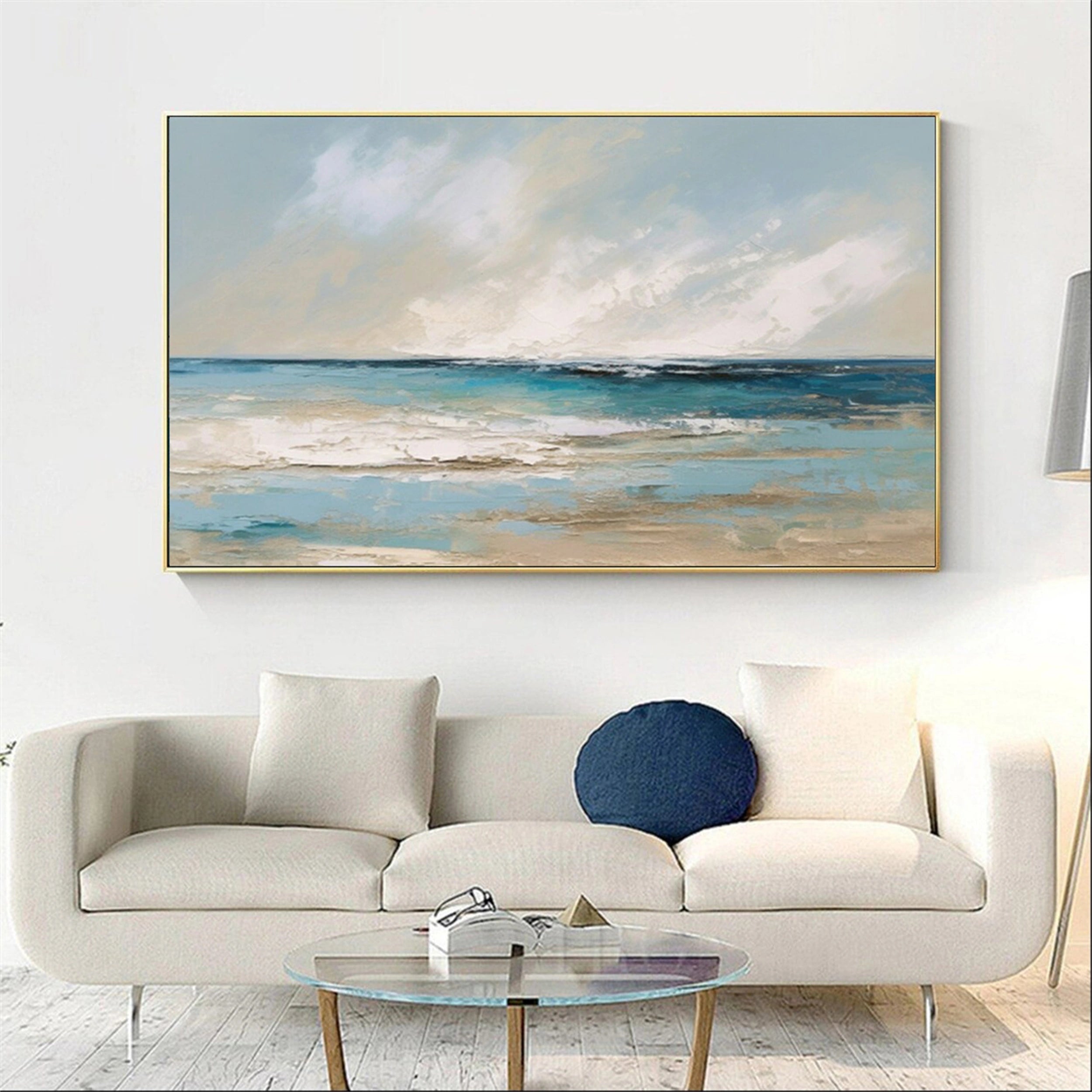 Sky And Ocean Painting #SO066