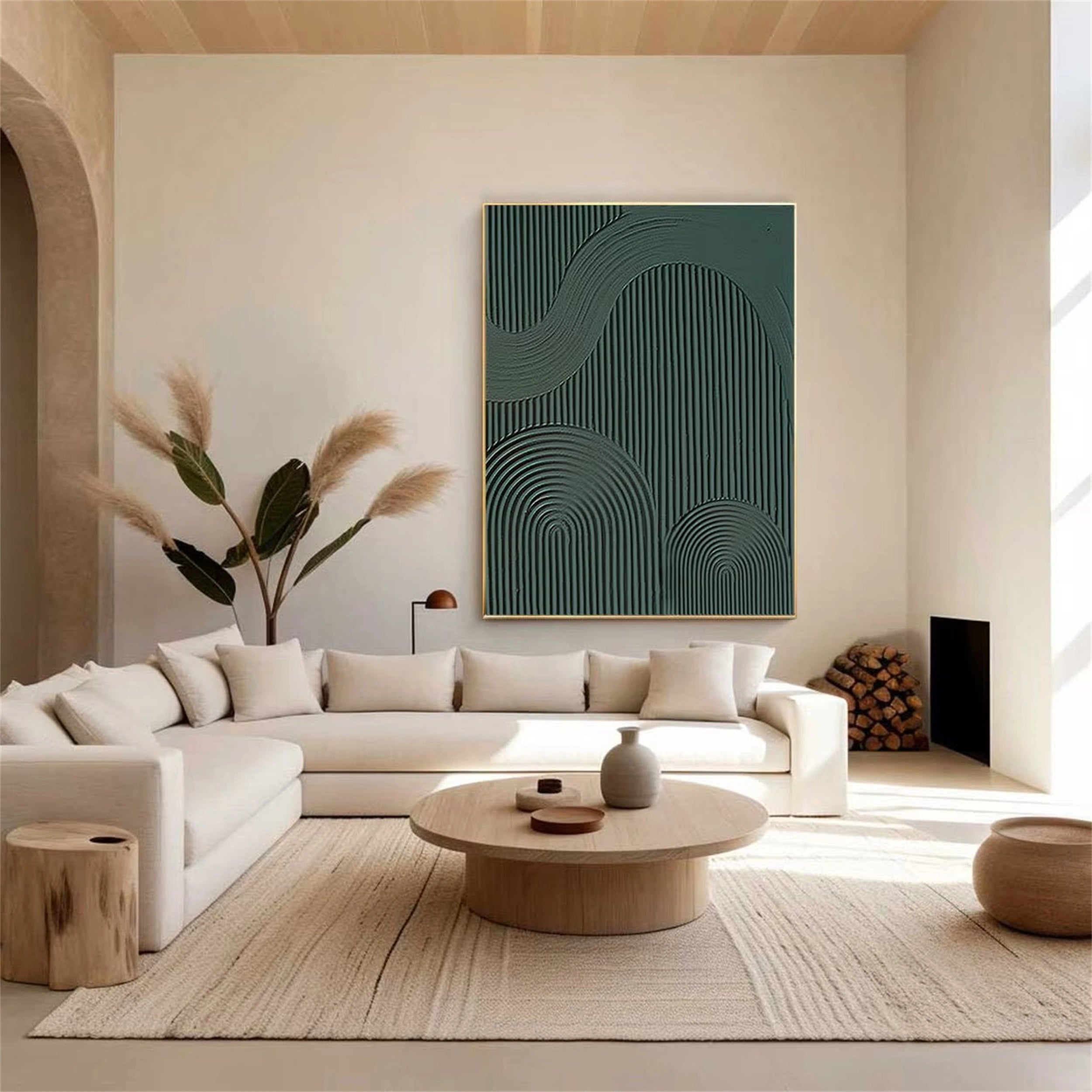 Wabi Sabi Abstract Wall Art #WA120