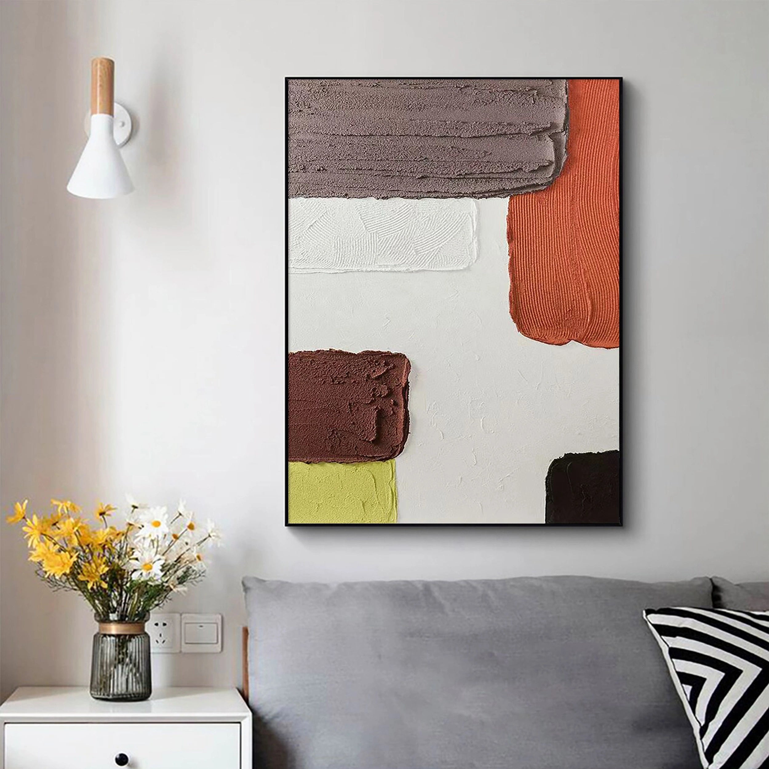 Wabi Sabi Abstract Wall Art #WA093