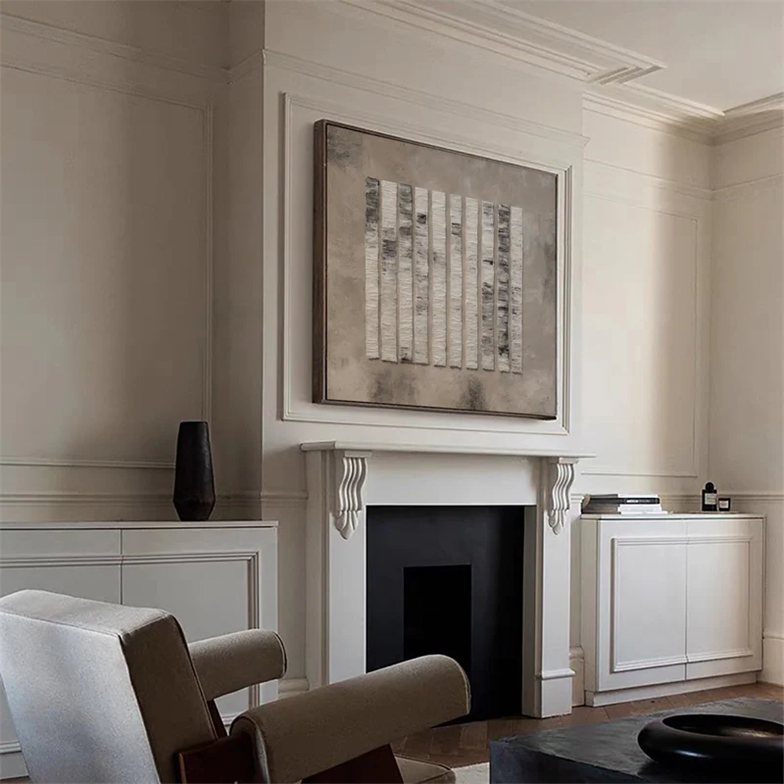 Wabi Sabi Abstract Wall Art #WA131