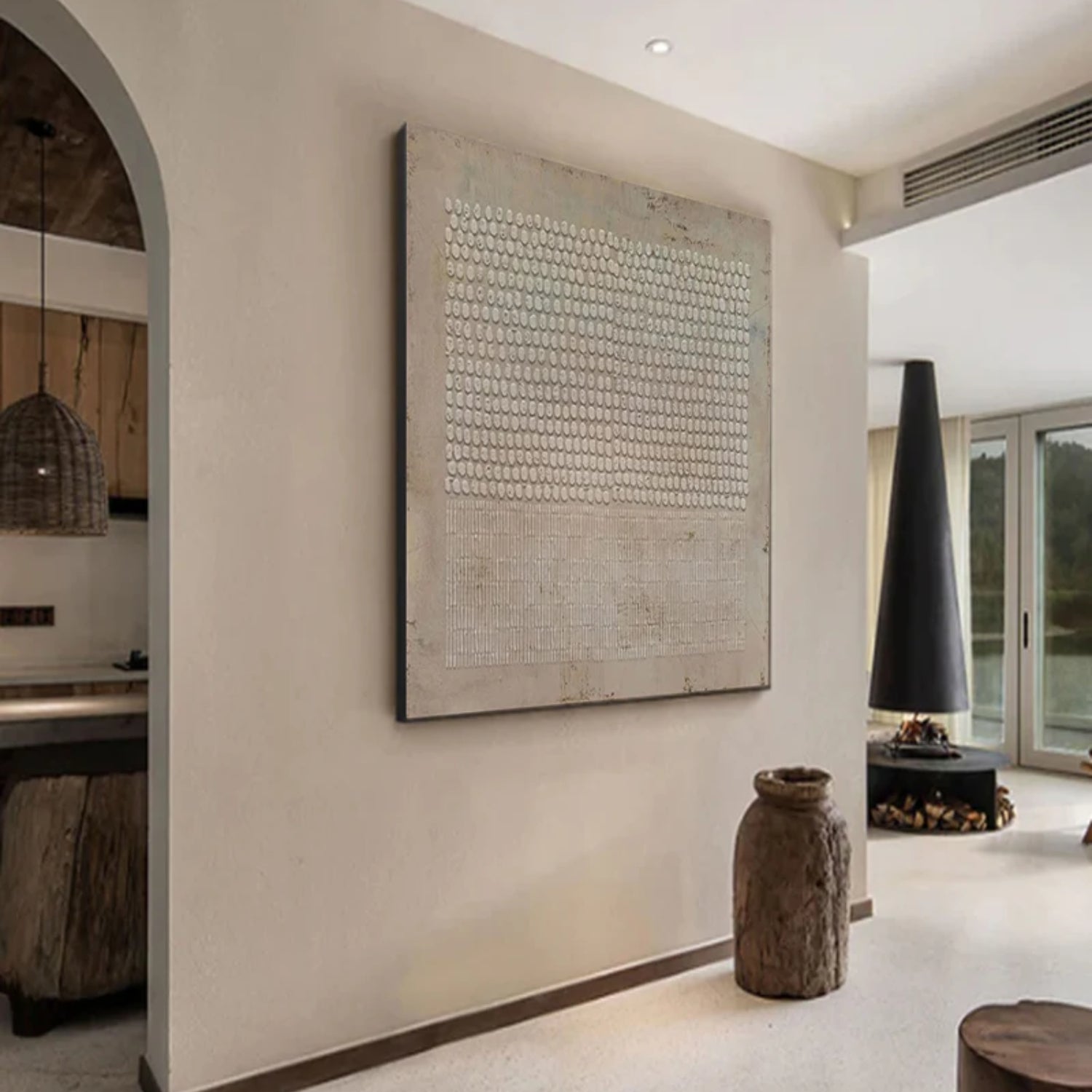 Wabi Sabi Abstract Wall Art #WA001
