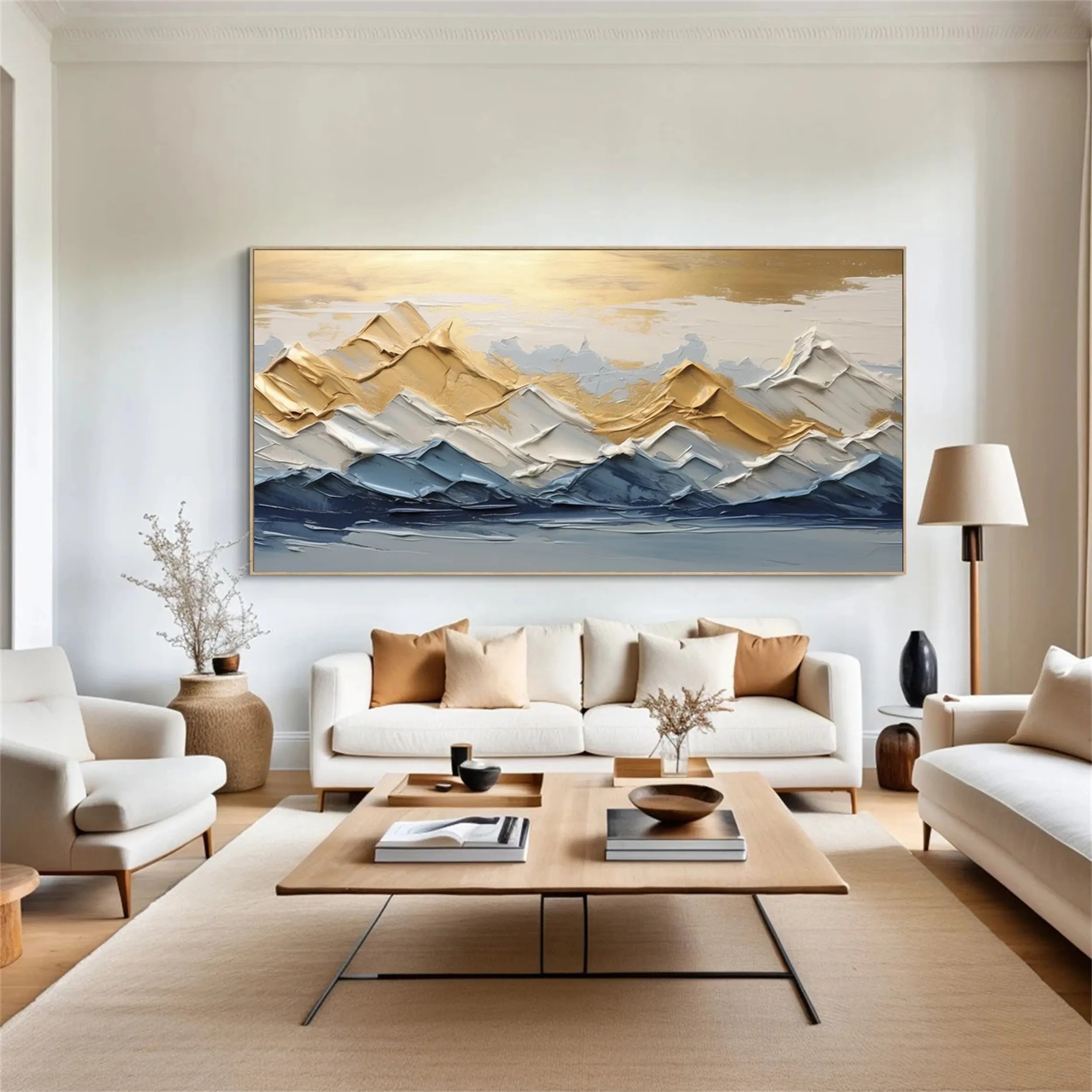 White Textured Minimalist Wall Art #WT137