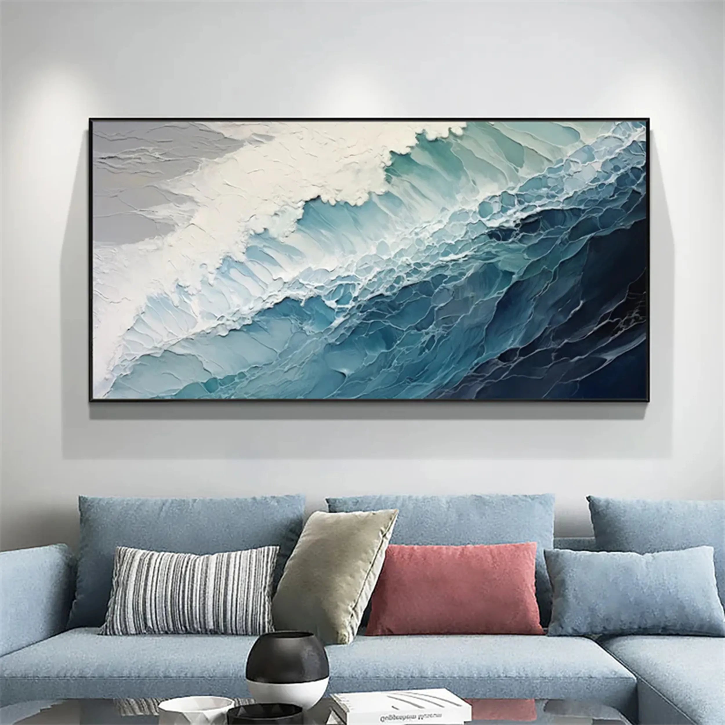Sky And Ocean Painting #SO089