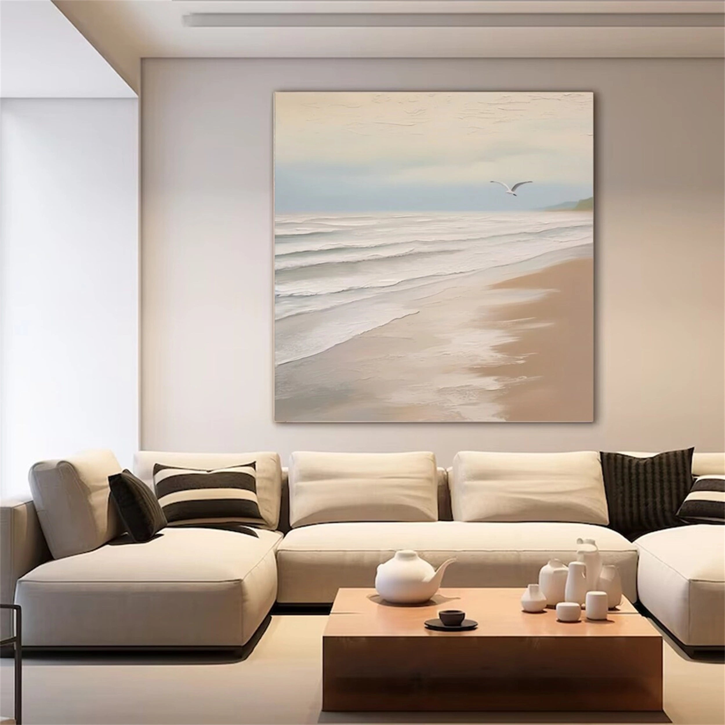 Sky And Ocean Painting #SO042