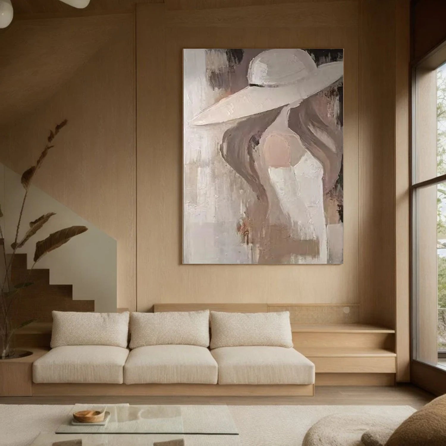 Abstract Portrait Wall Art #WP027