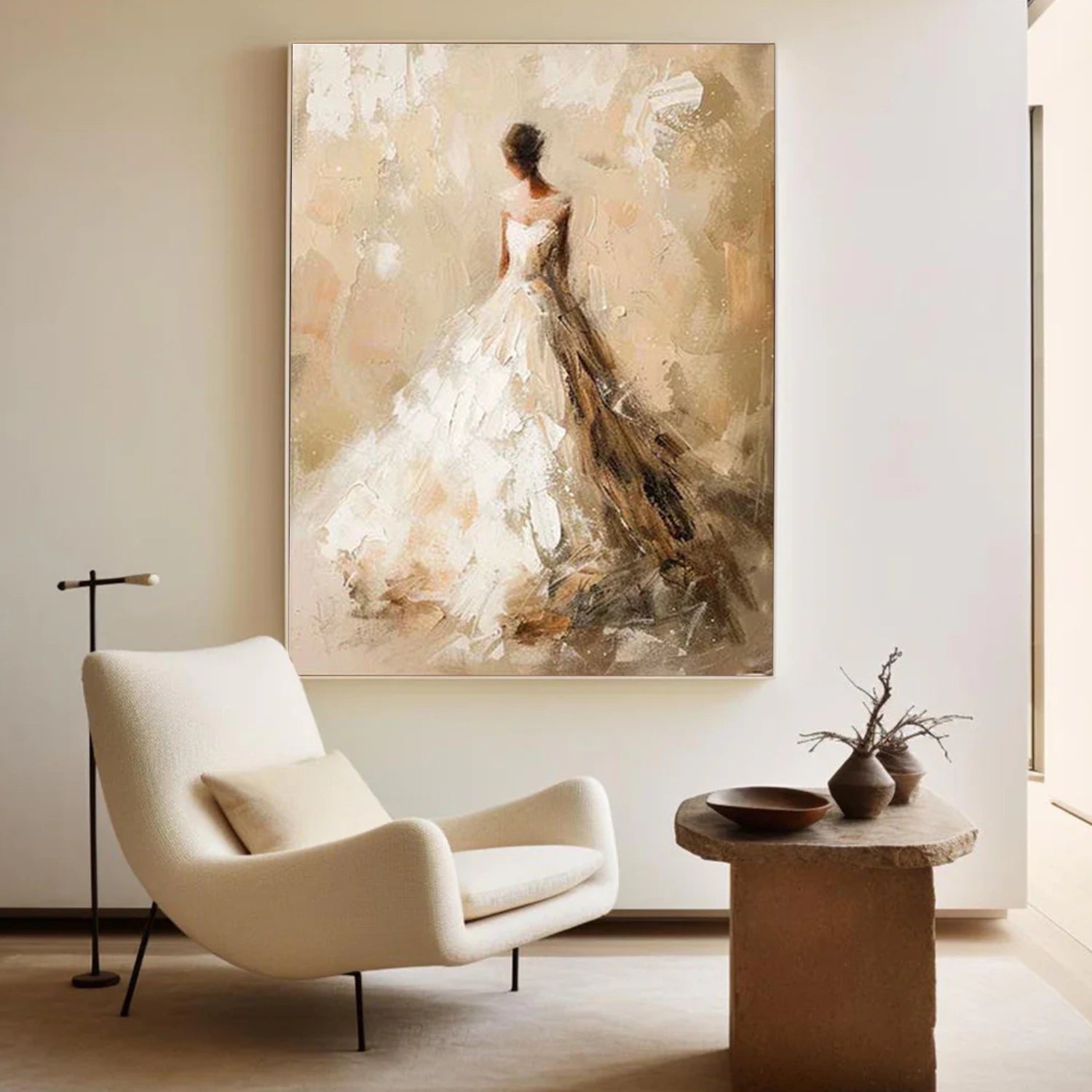 Abstract Portrait Wall Art #WP031