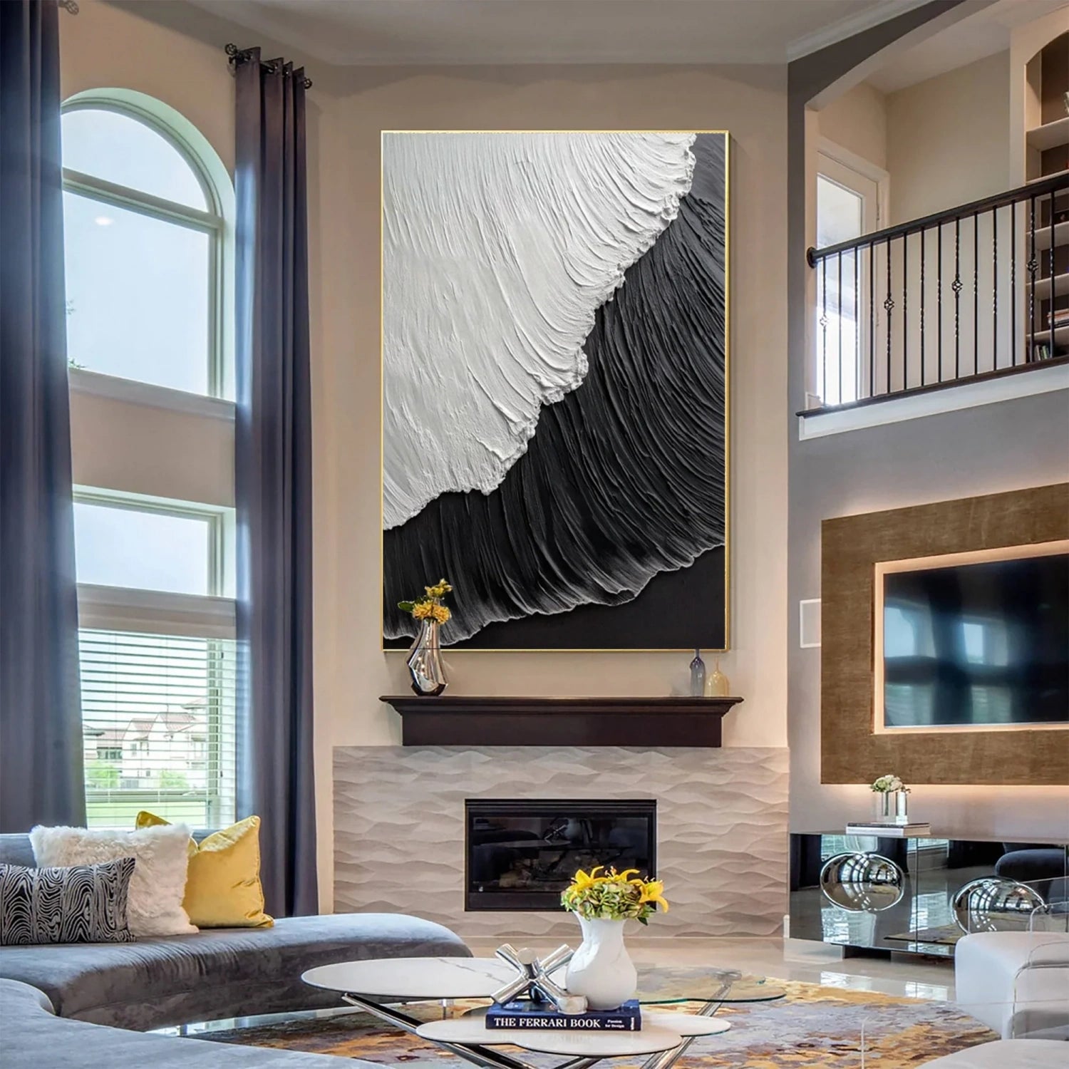 Sky and Ocean Painting #SO169