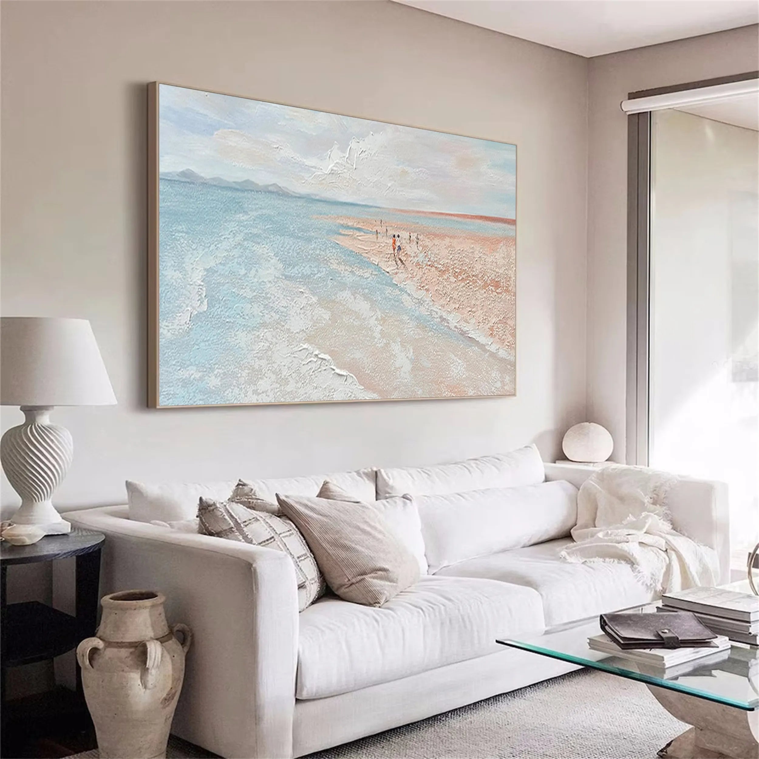 Sky And Ocean Painting #SO079