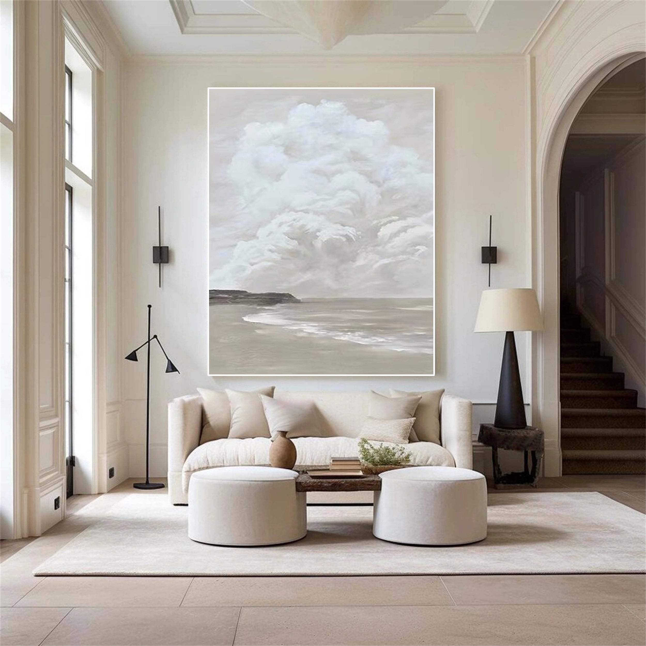 Sky and Ocean painting #SO051