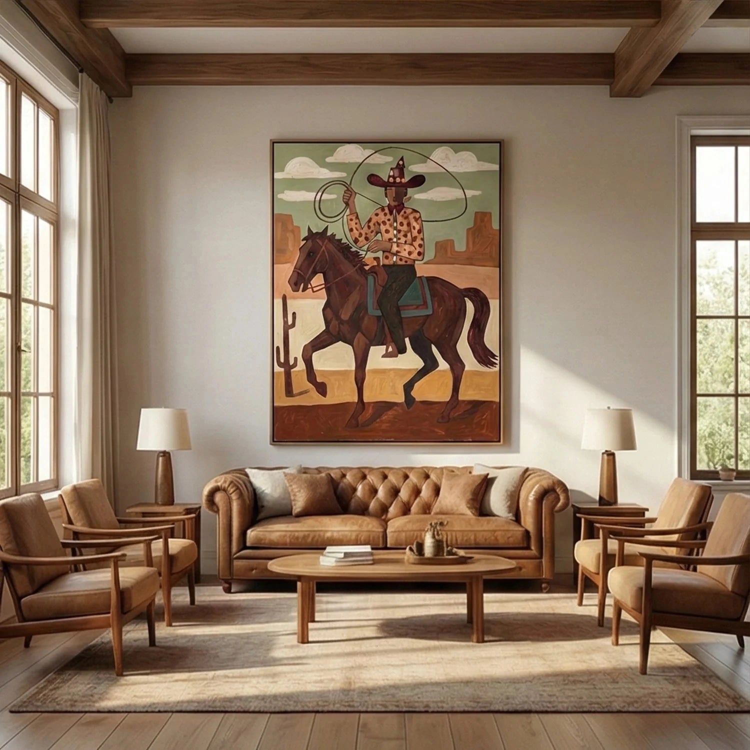 Vintage Americana Art #VA015