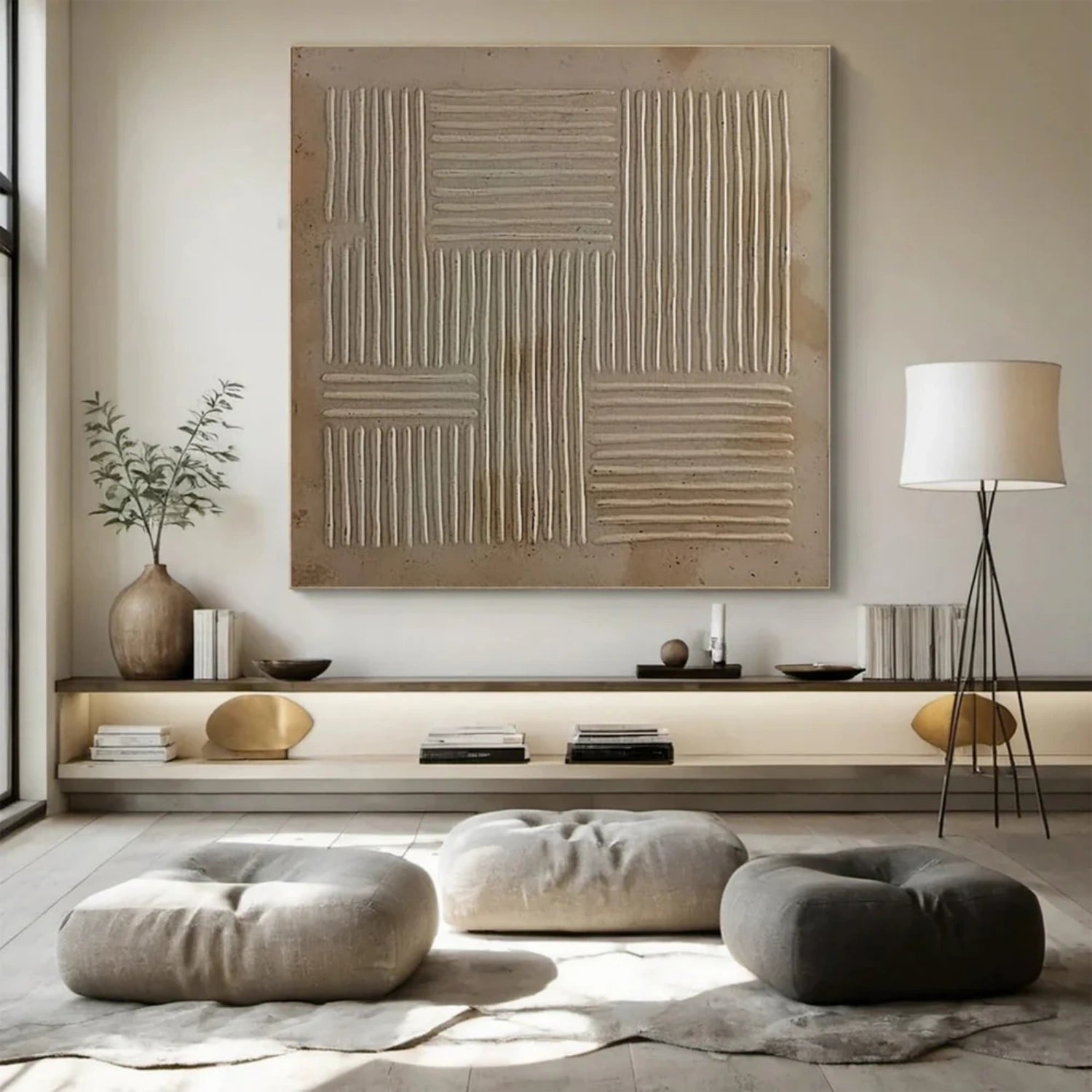 Wabi Sabi Abstract Wall Art #WA178