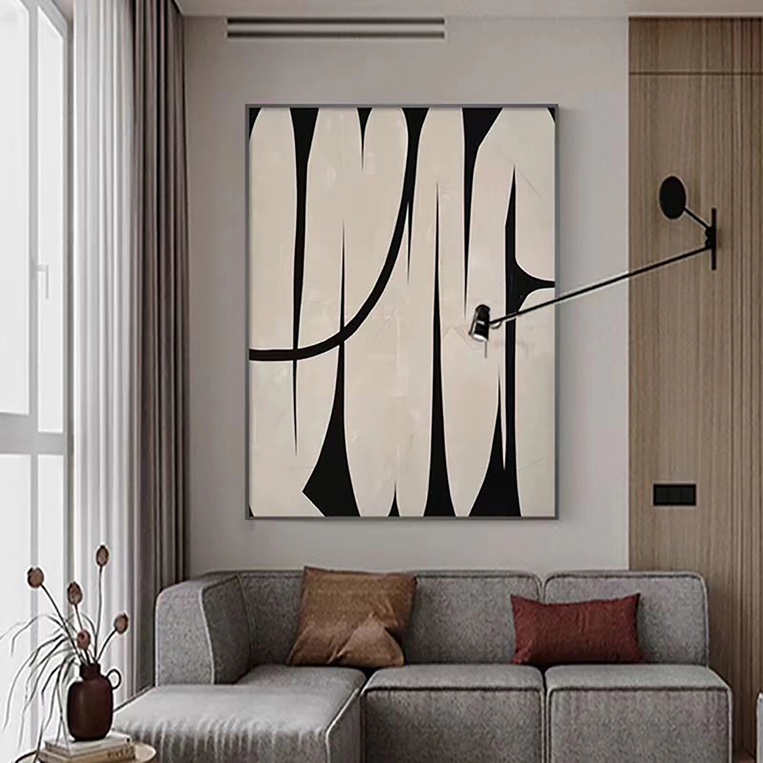 Wabi Sabi Abstract Wall Art #WA091