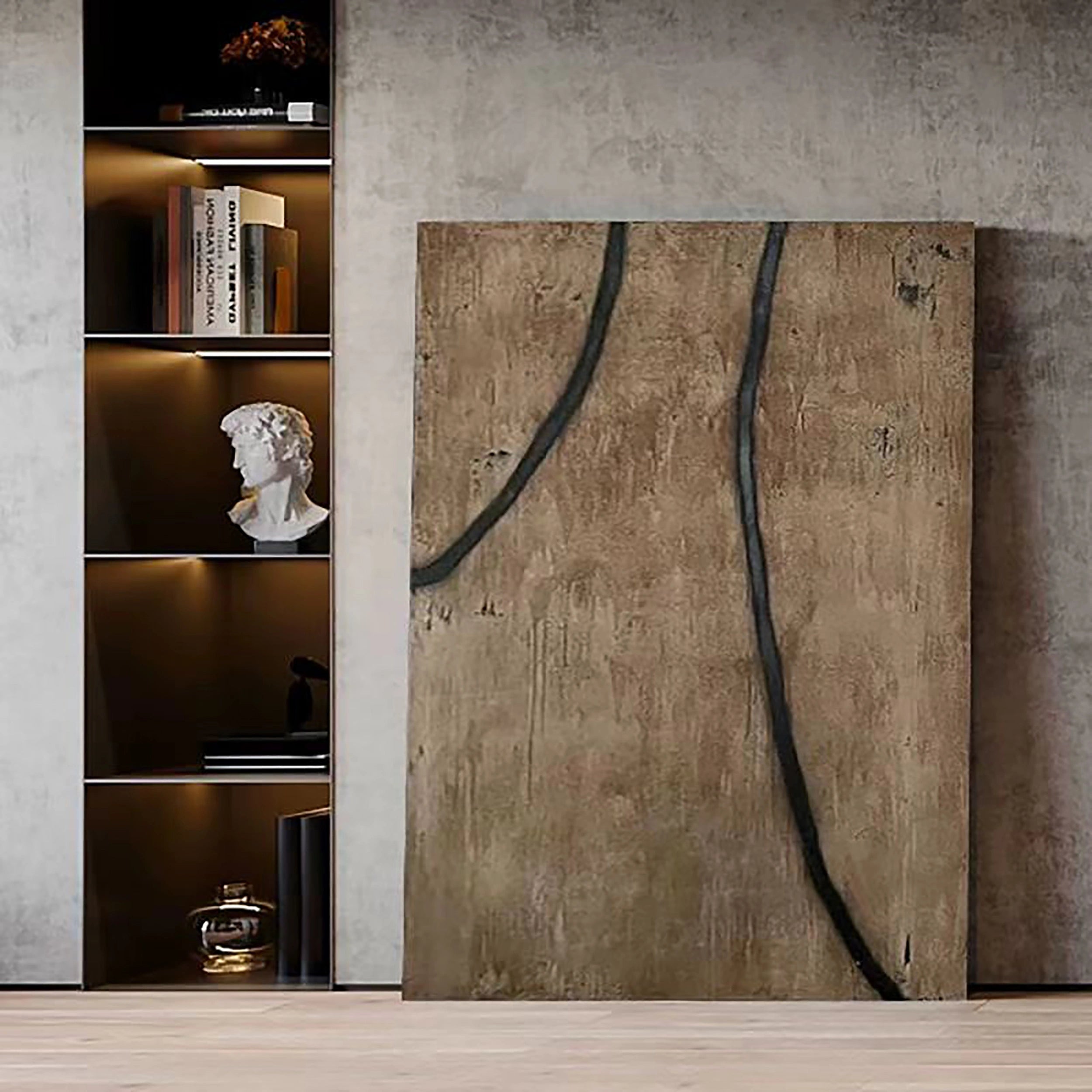 Wabi Sabi Abstract Wall Art #WA087