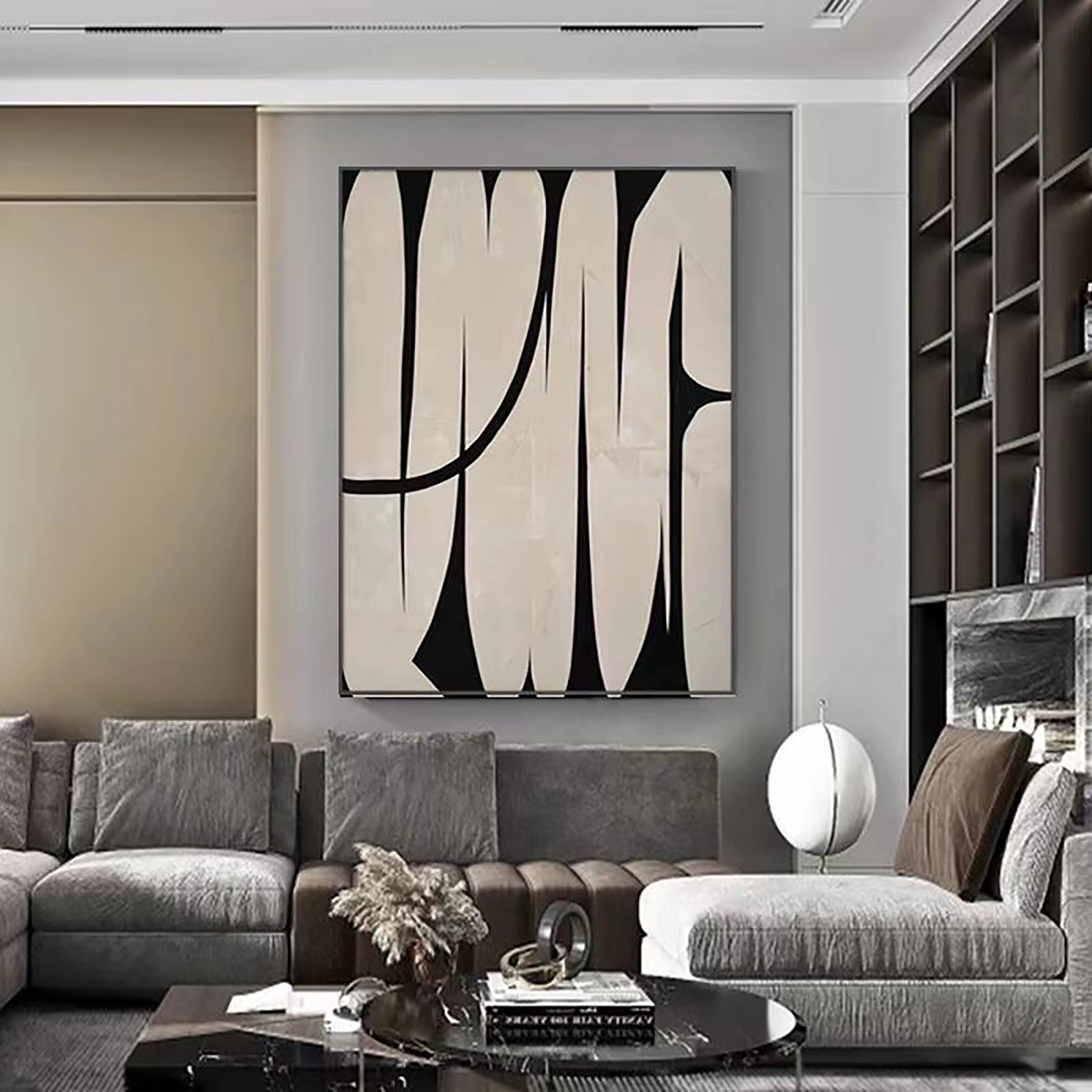 Wabi Sabi Abstract Wall Art #WA091