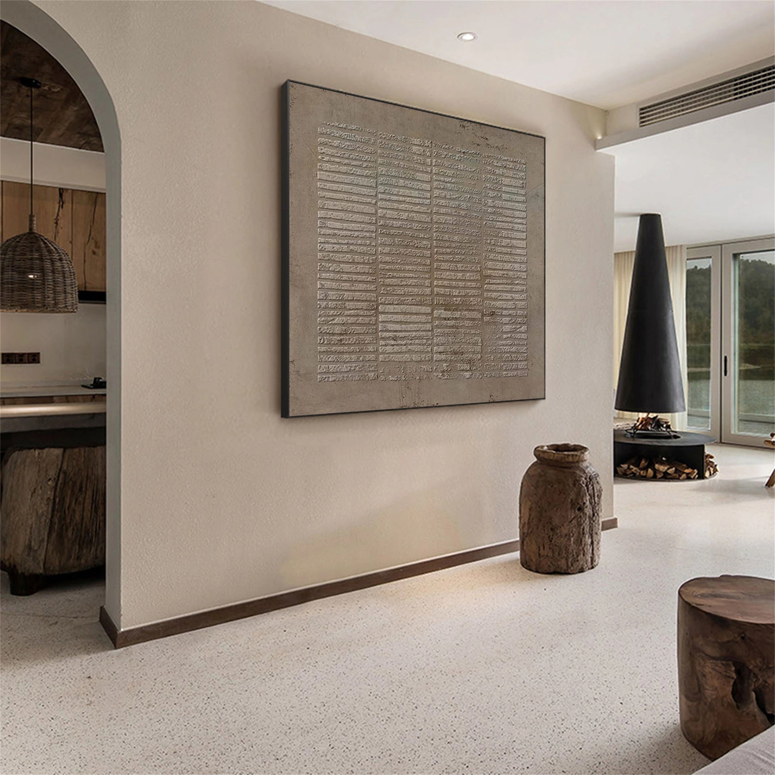 Wabi Sabi Abstract Wall Art #WA012