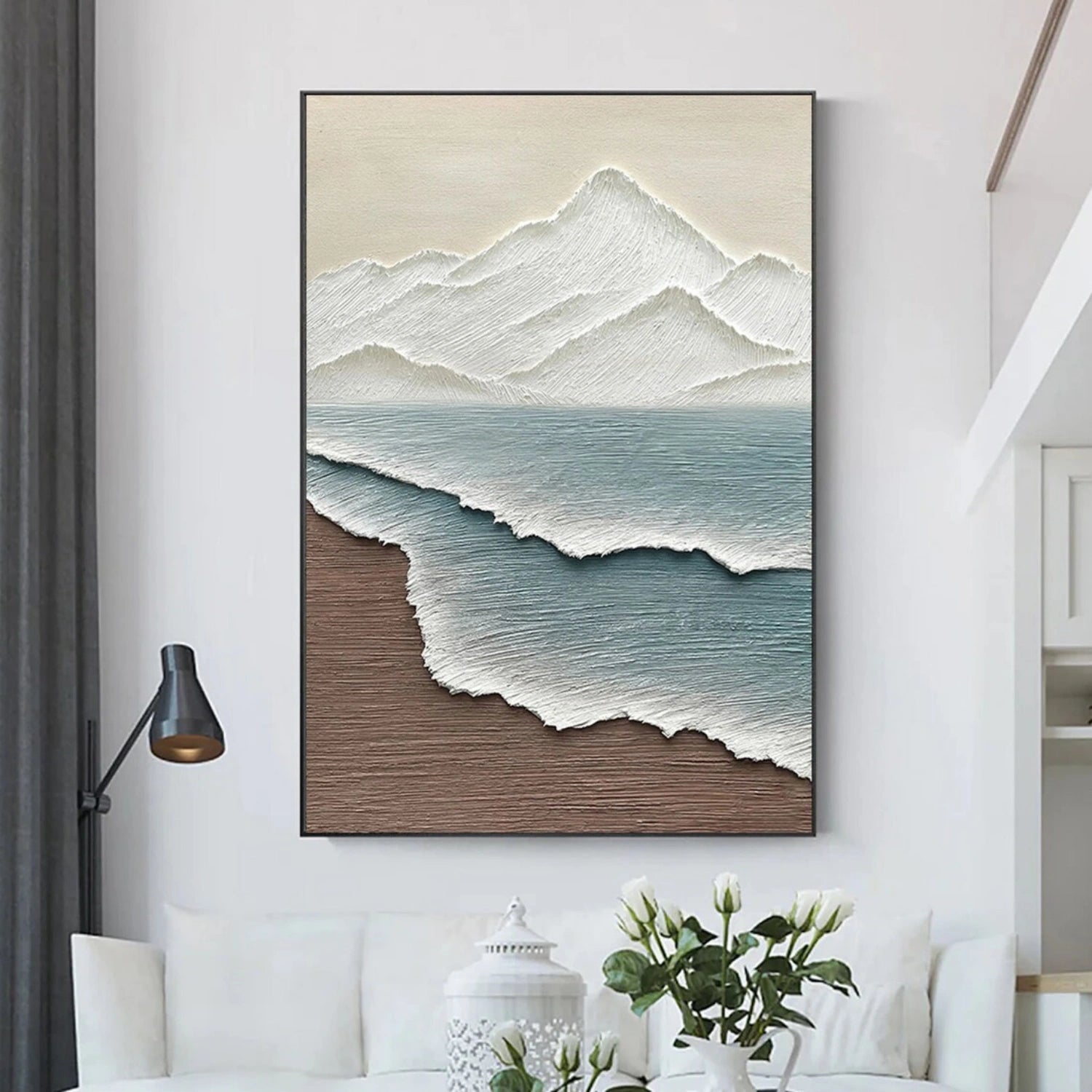 Sky and Ocean Painting #SO190