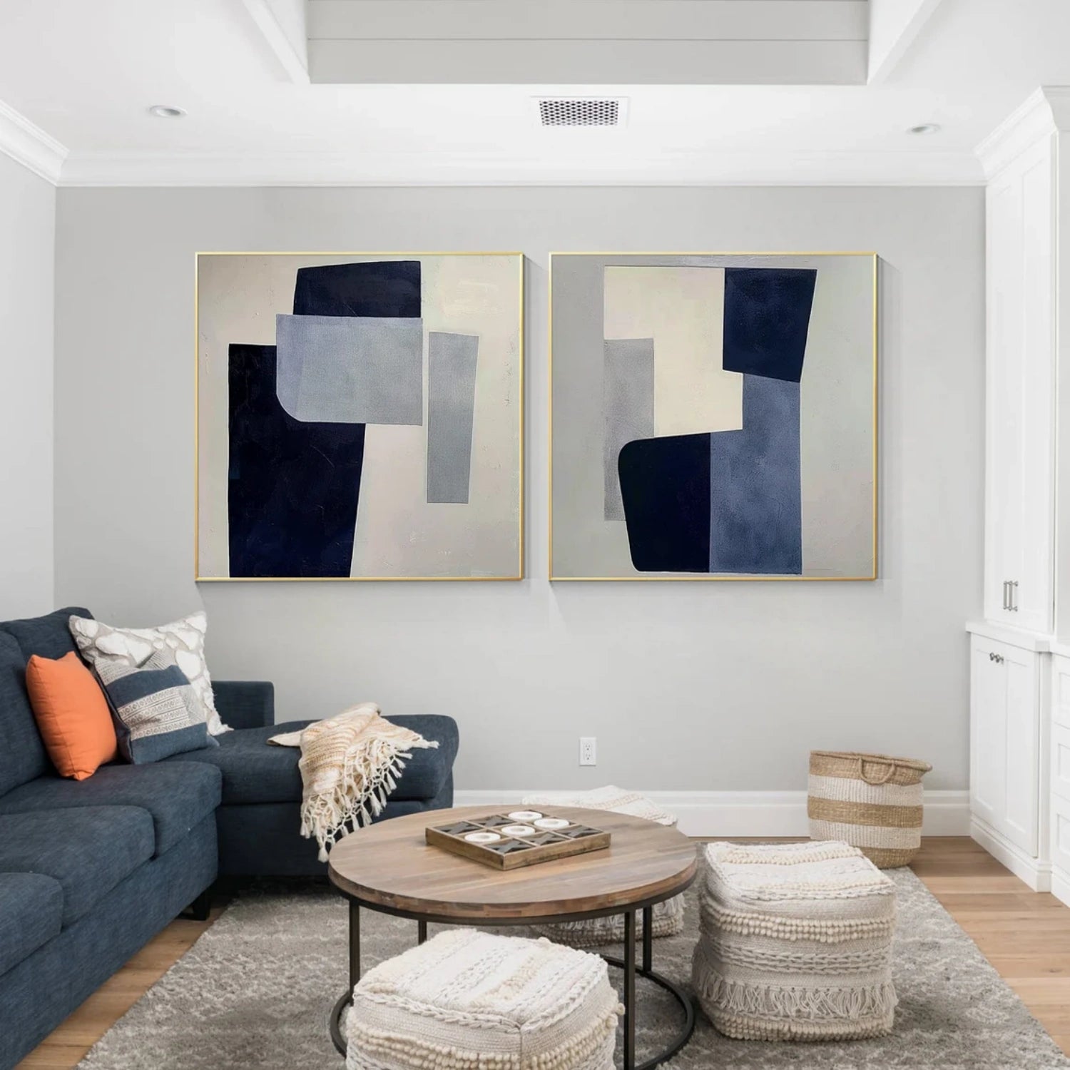 Abstract Wall Art Set of 2 #AW080