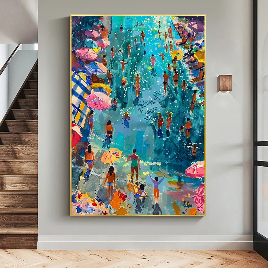 Abstract Portrait Wall Art #WP002