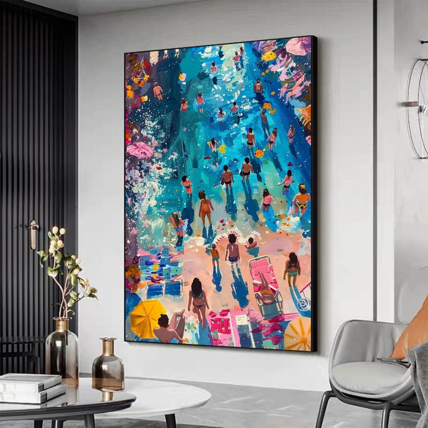 Abstract Portrait Wall Art #WP003