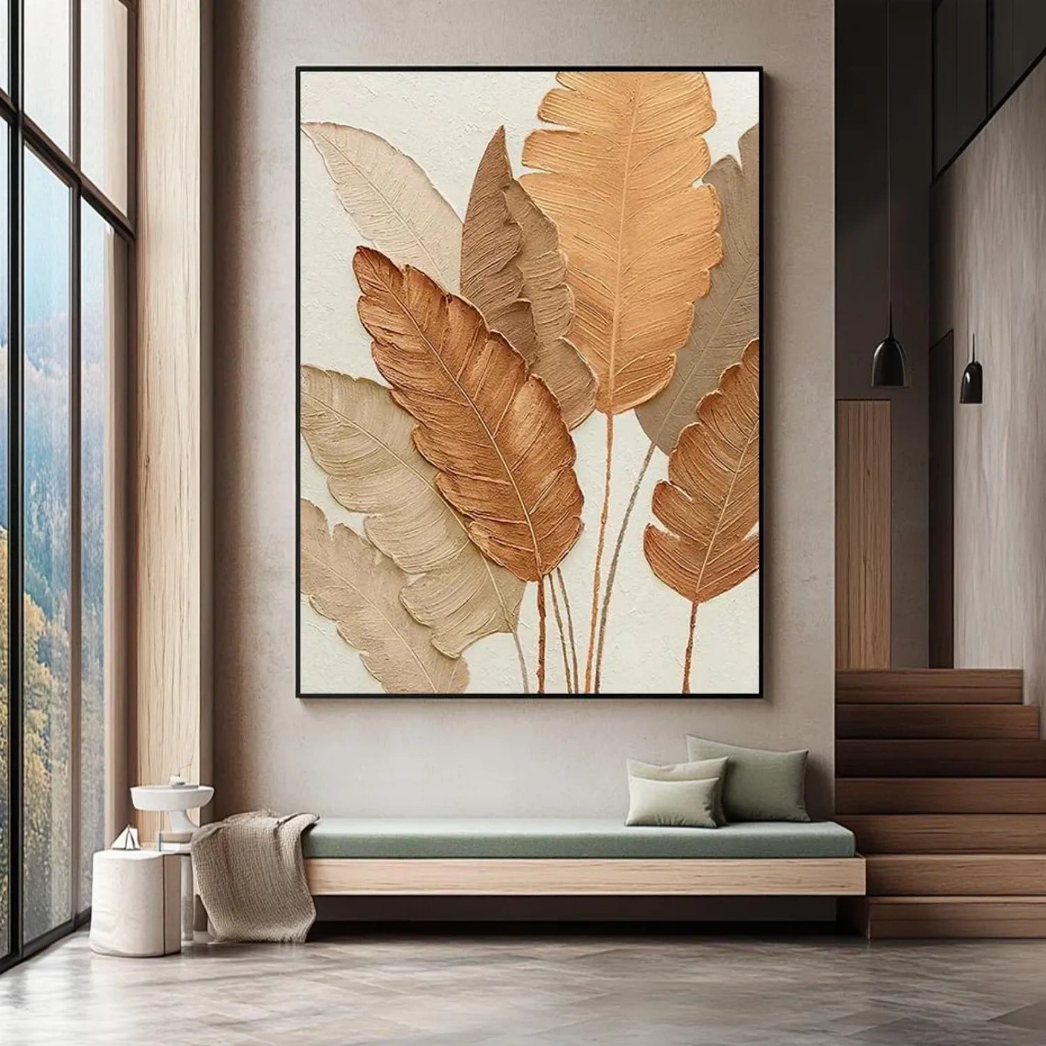 Tree And Flower Painting #TF101