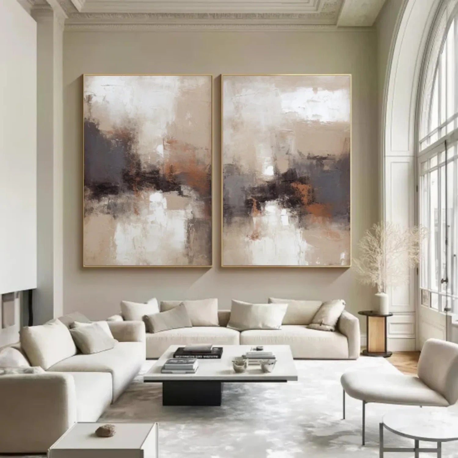 Abstract Wall Art Set of 2 #AW074
