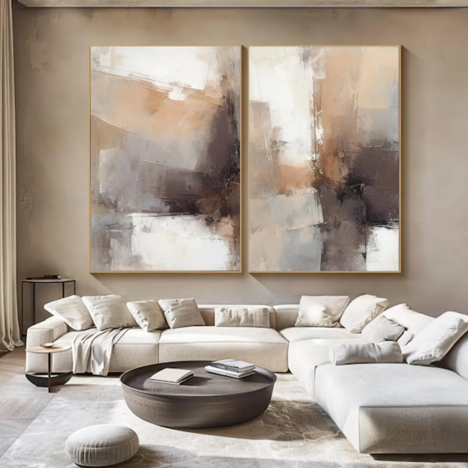 Abstract Wall Art Set of 2 #AW073