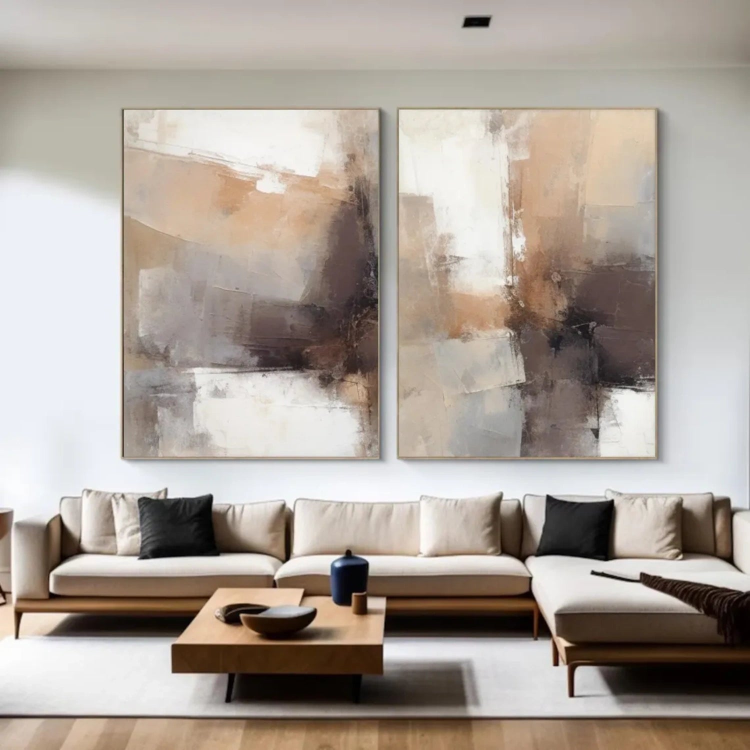 Abstract Wall Art Set of 2 #AW073