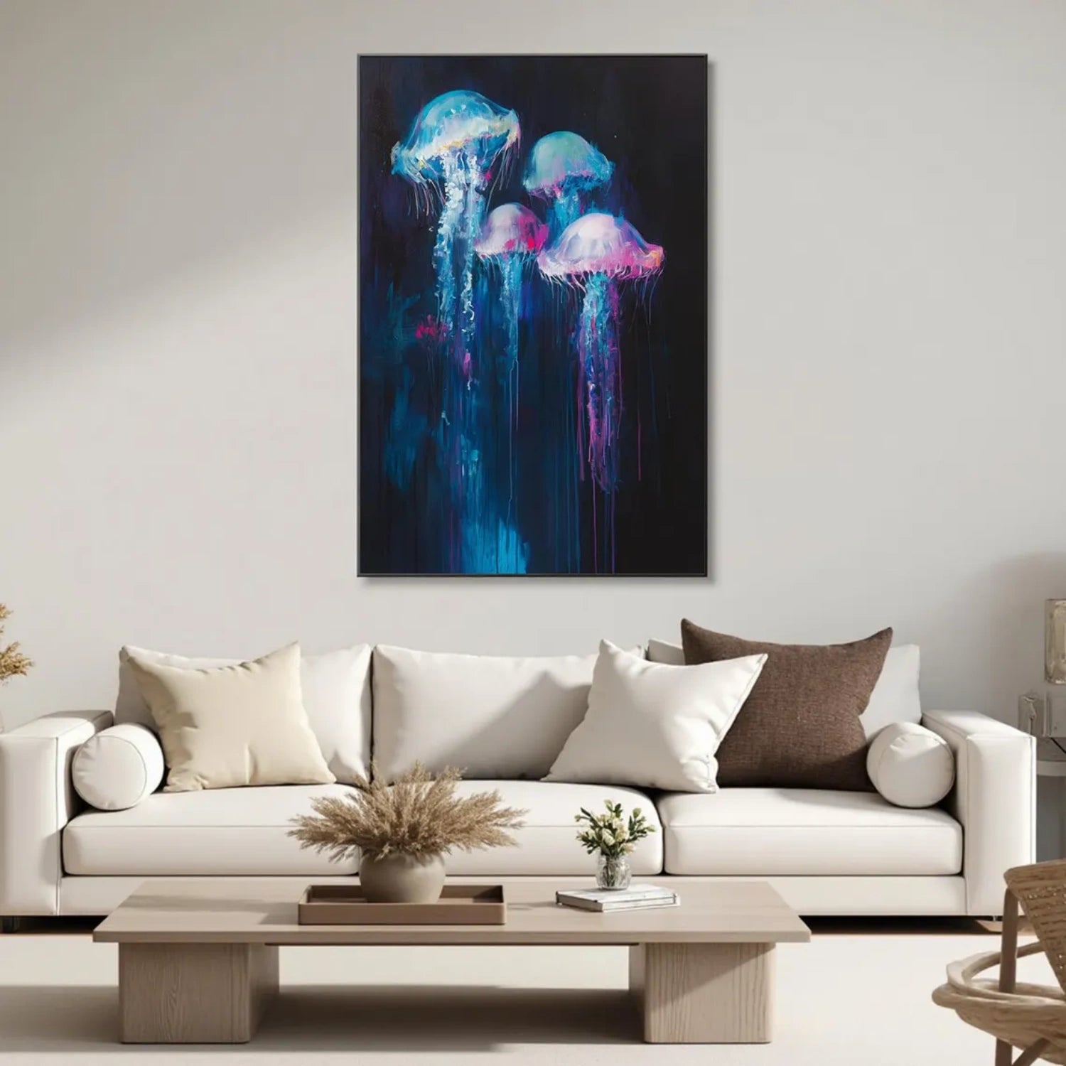 Abstract Animal Art Jellyfish Wall Art #AT024