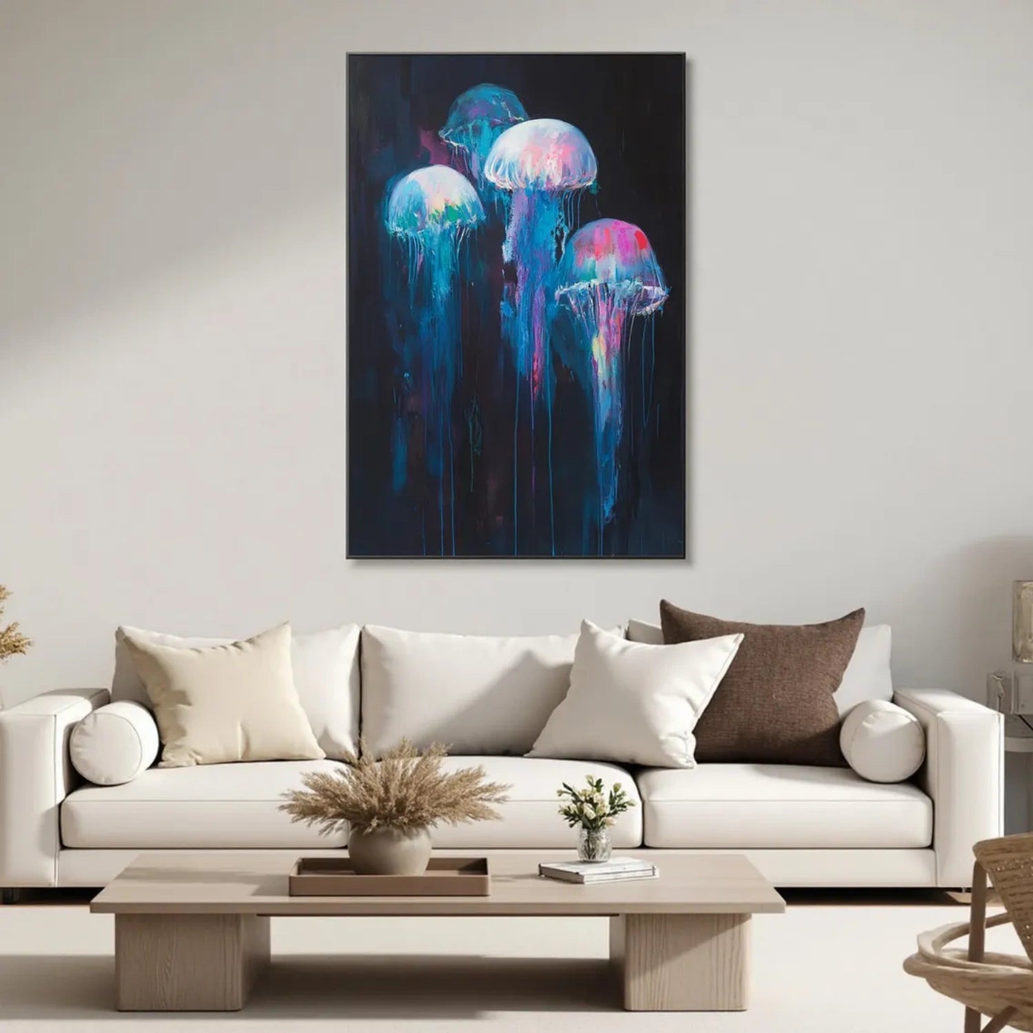 Abstract Animal Art Jellyfish Wall Art #AT025