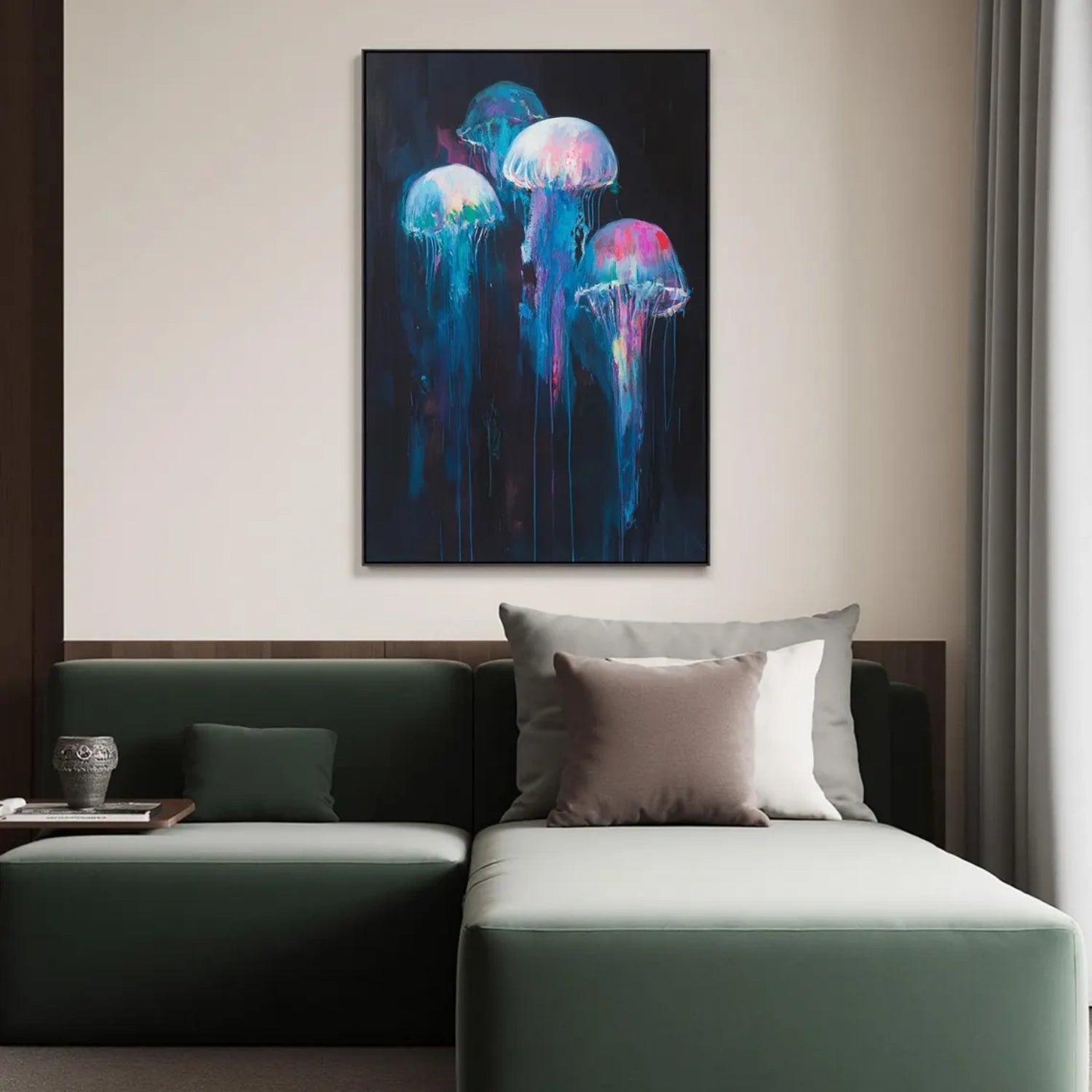 Abstract Animal Art Jellyfish Wall Art #AT025