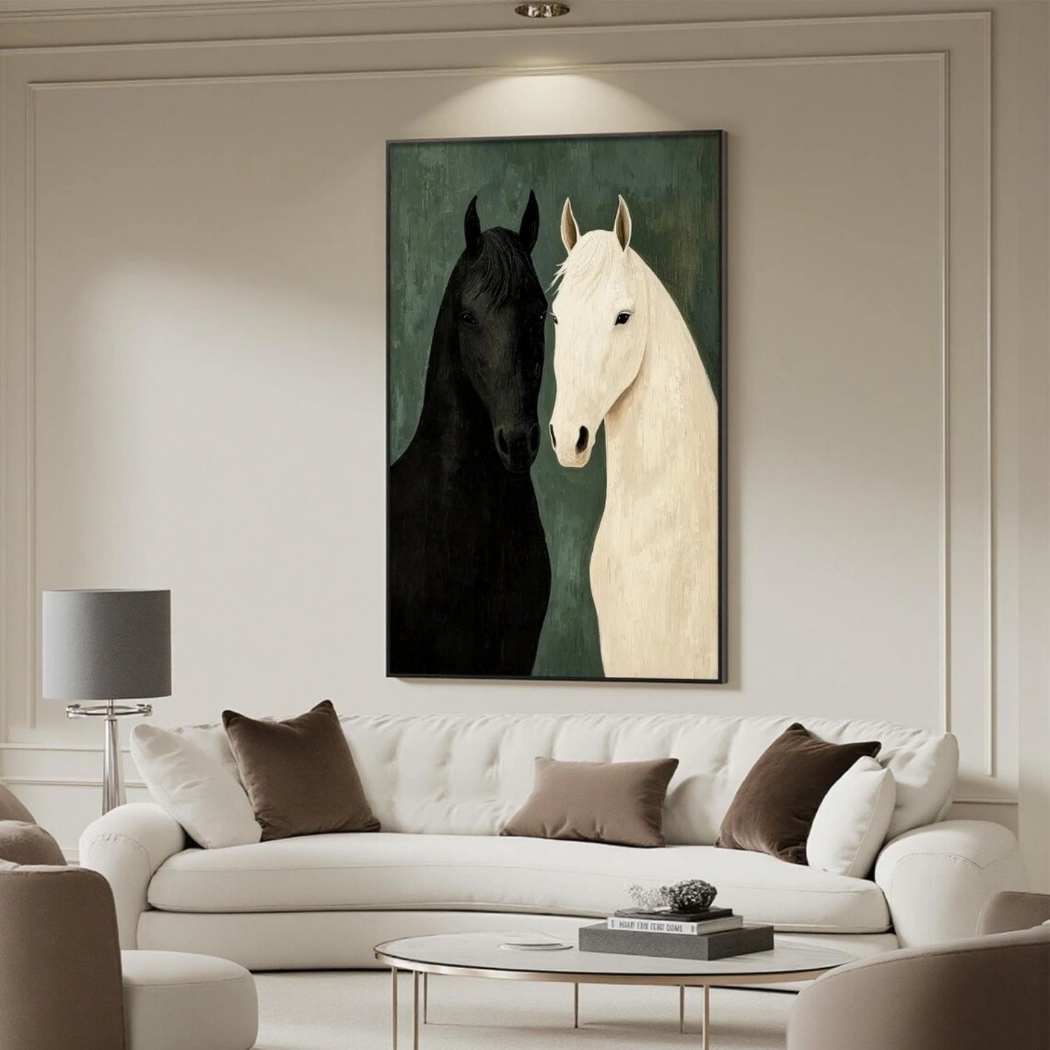 Abstract Animal Art Horse Wall Art #AT022