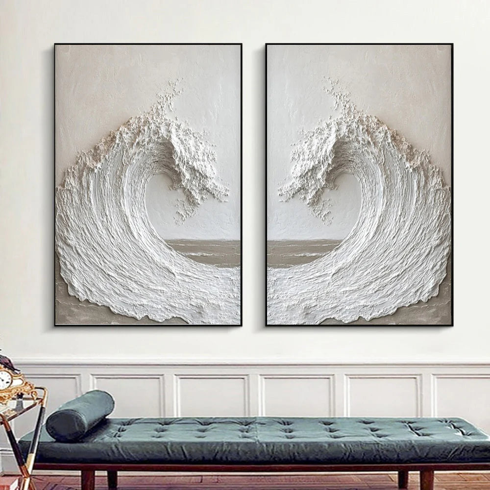 Sky And Ocean Painting Set of 2 #SO174