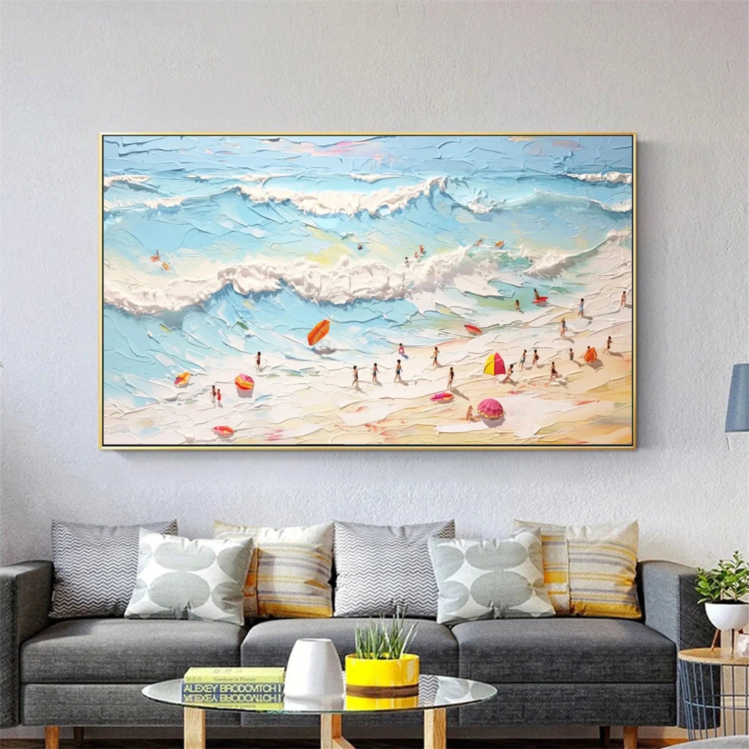 Sky And Ocean Painting #SO152